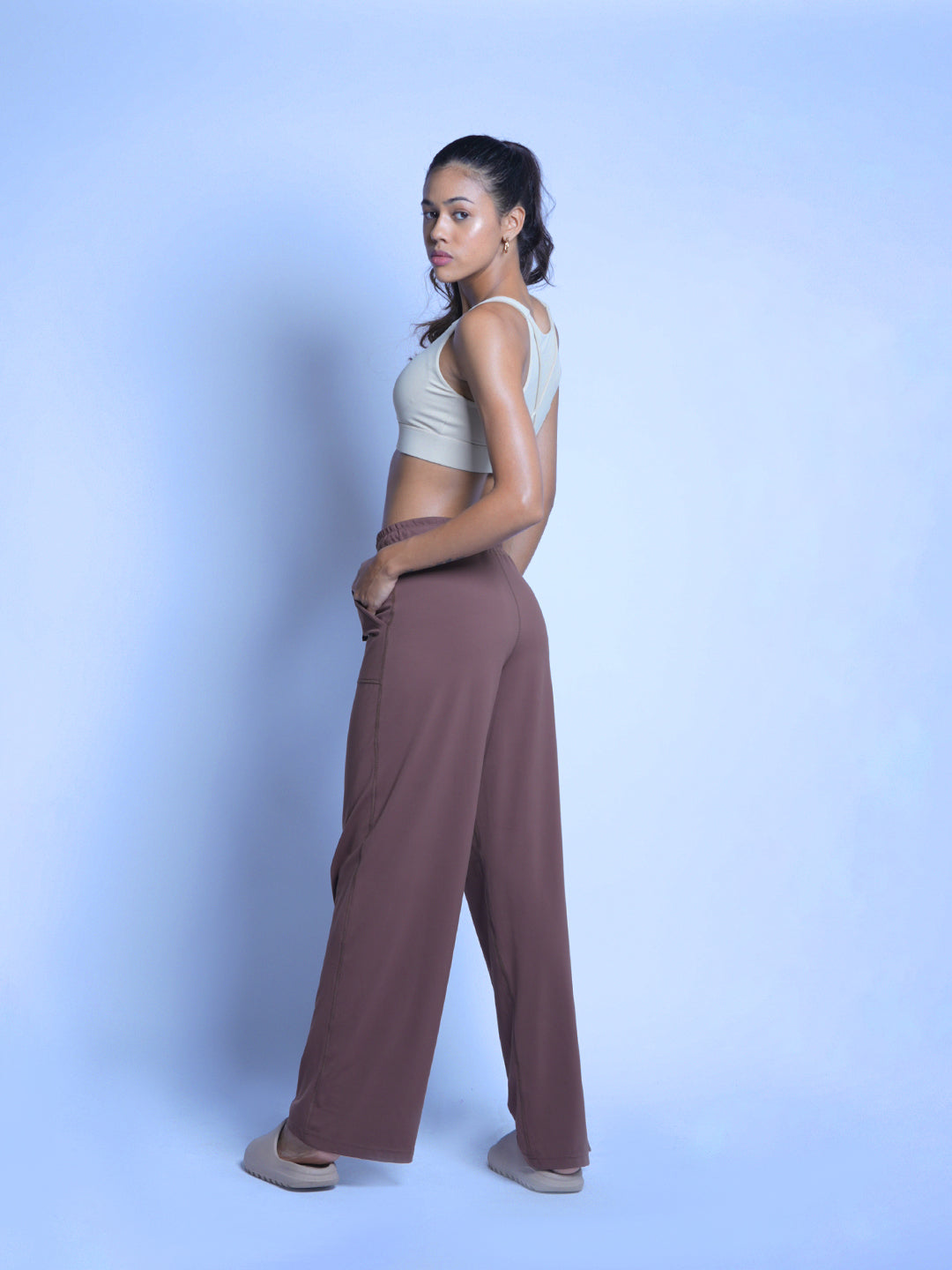 JETSET LOUNGE PANTS - BROWN