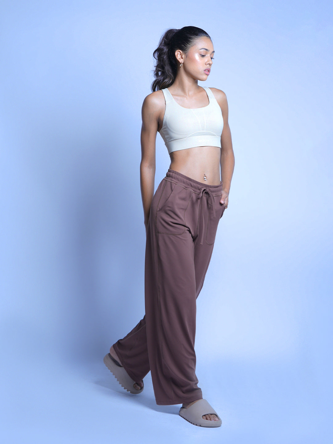 JETSET LOUNGE PANTS - BROWN