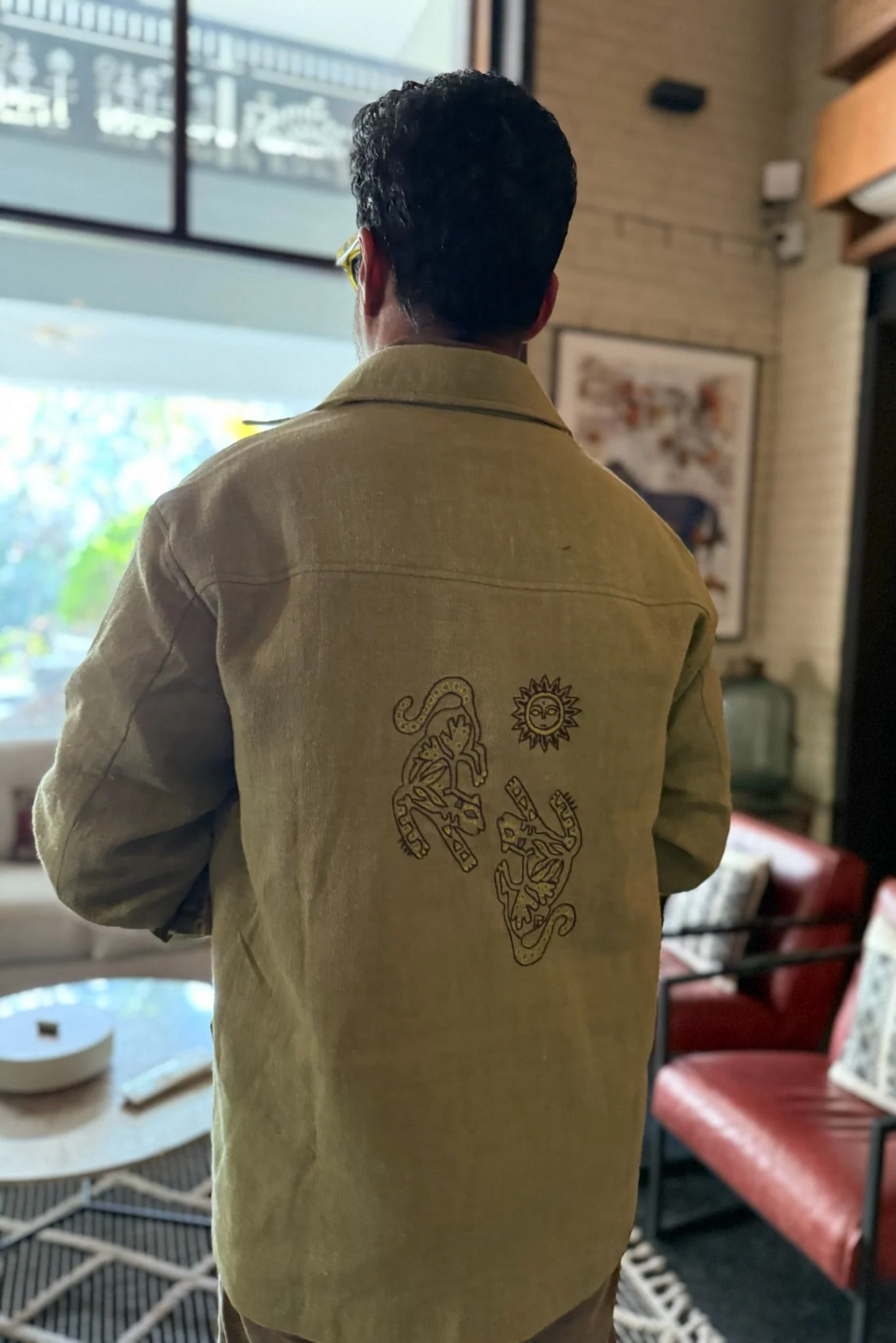 Khaki Green Shacket