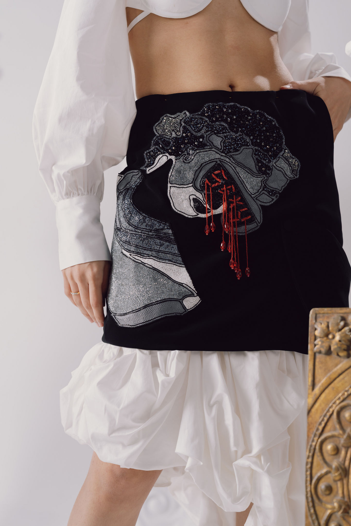 O'David Asymmetrical skirt