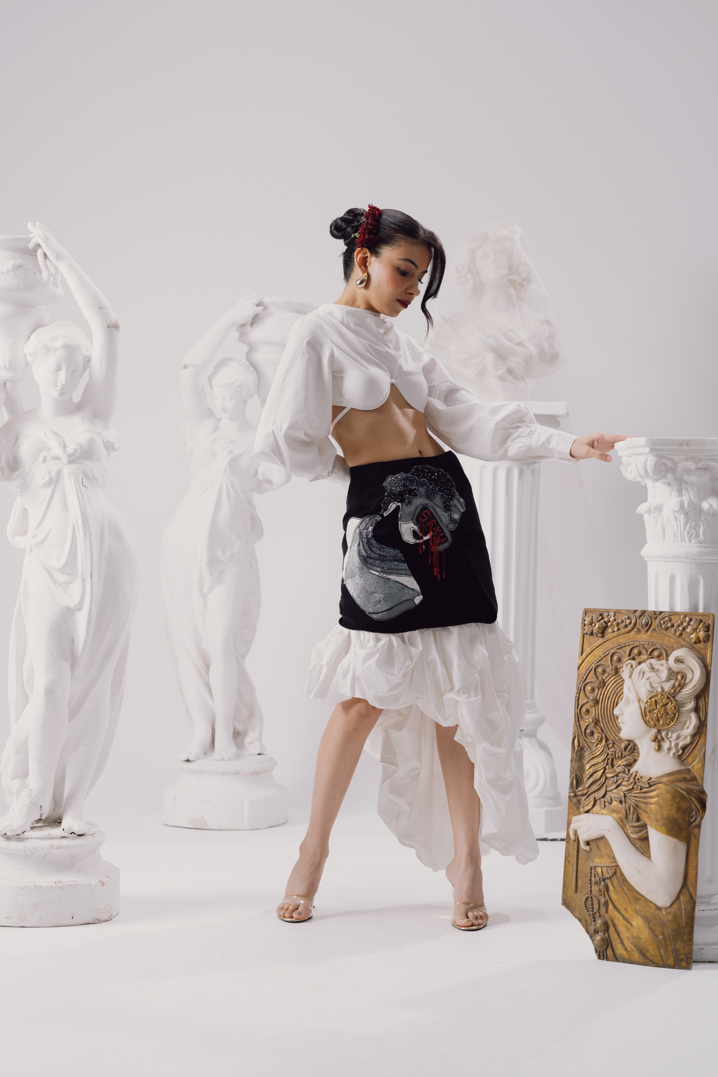 O'David Asymmetrical skirt