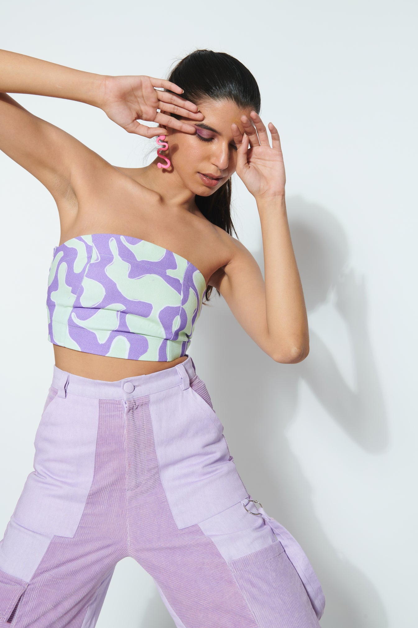 PURPLE SLIME TUBE TOP