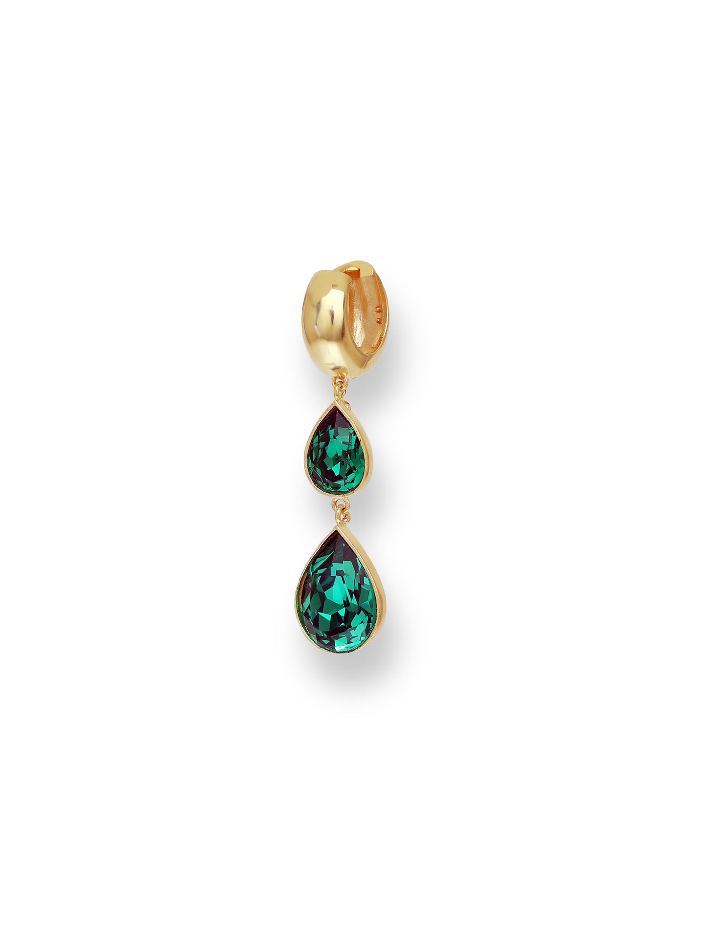 Forever Yours Earrings - Emerald Green