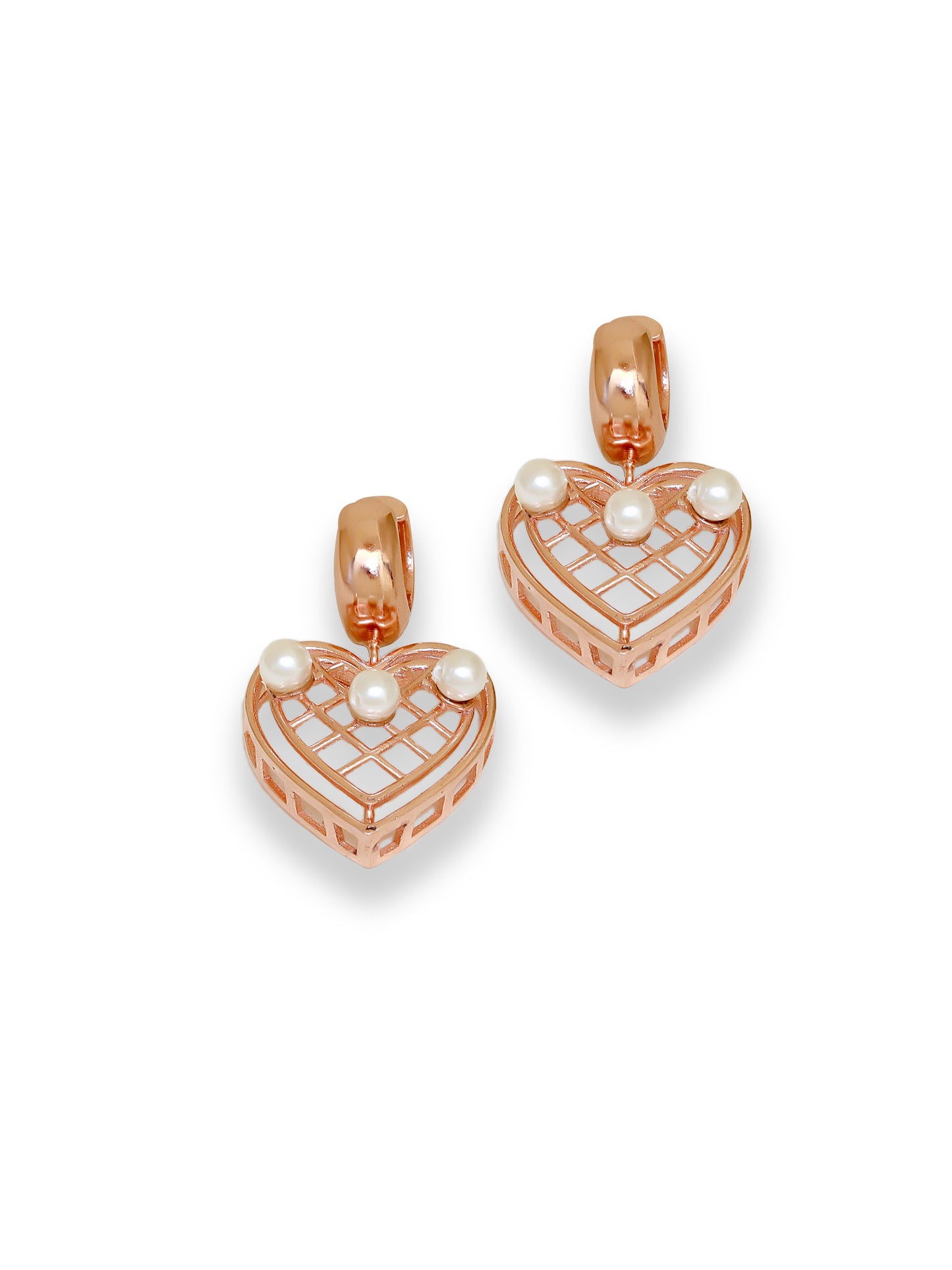 Melodic Muse Earrings - Rosegold