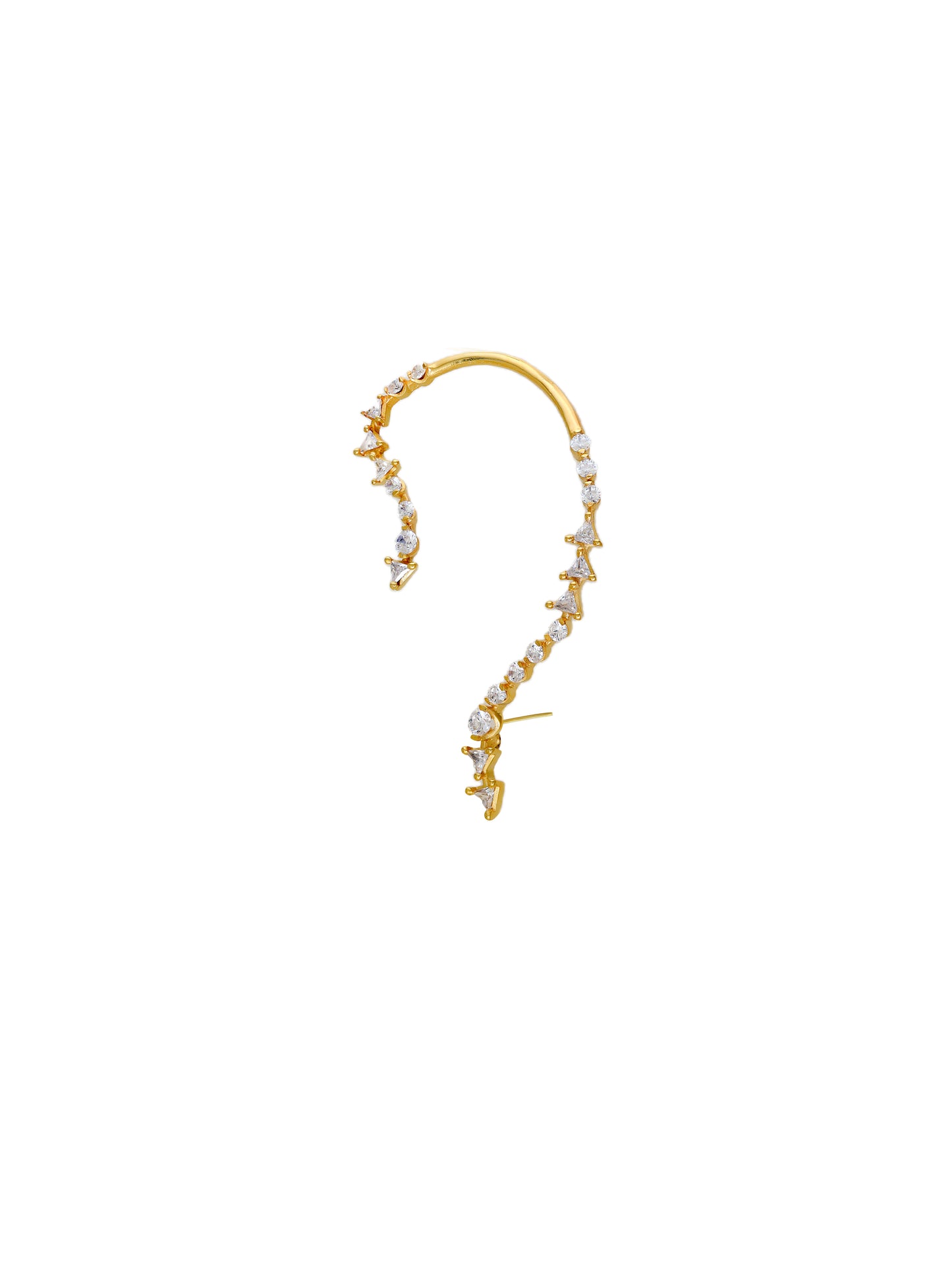 Whimsical Fantasy Earcuff - Golden