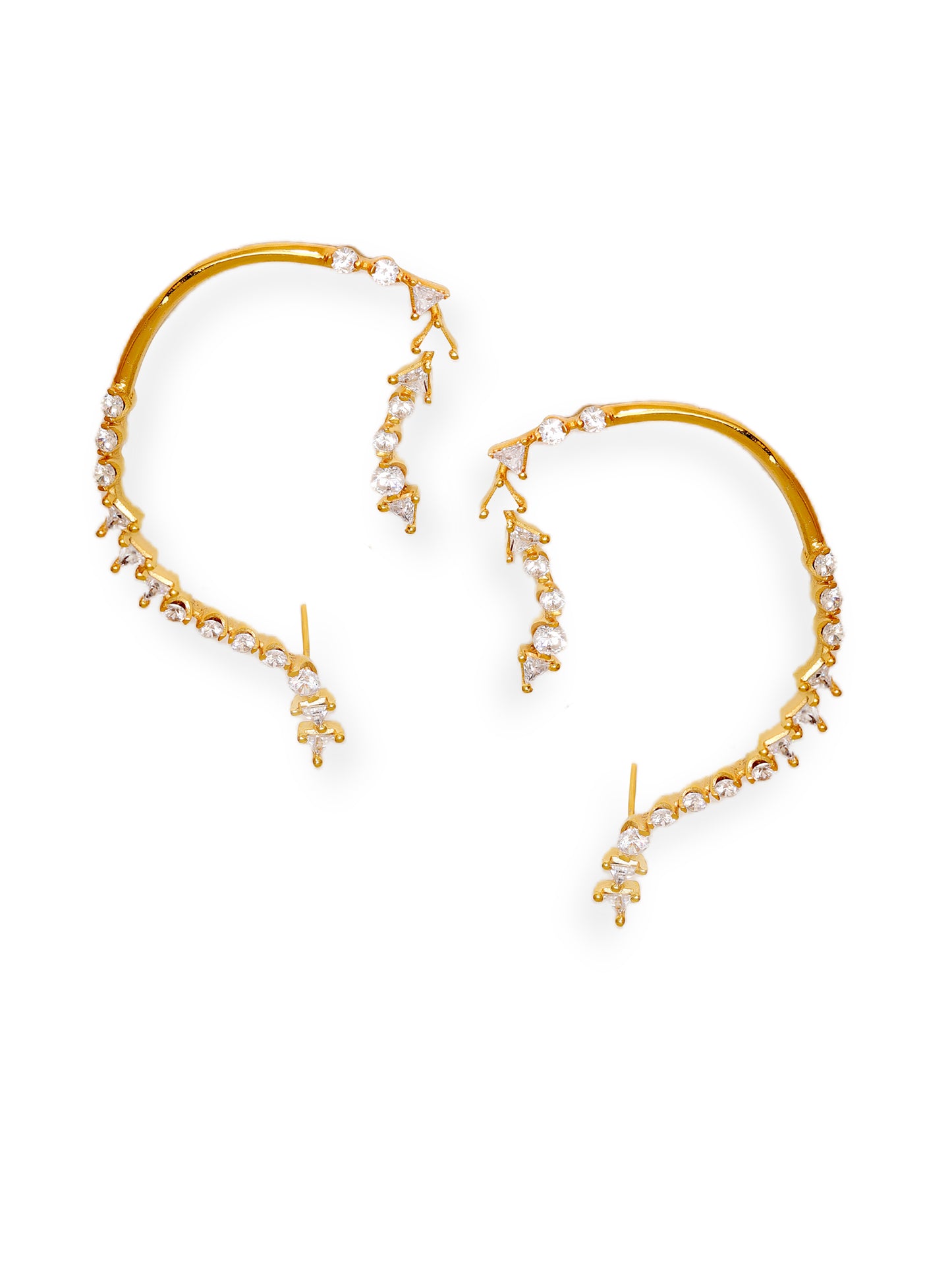 Whimsical Fantasy Earcuff - Golden