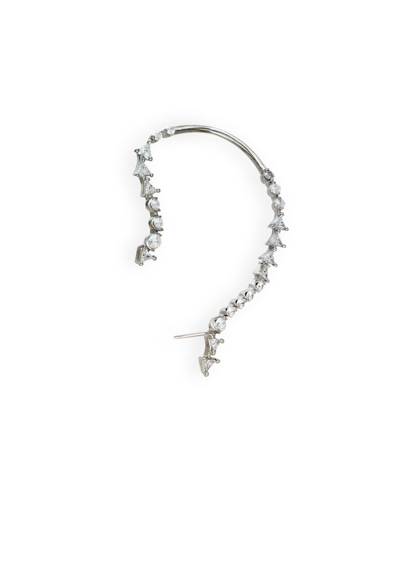 Whimsical Fantasy Earcuff - Silver