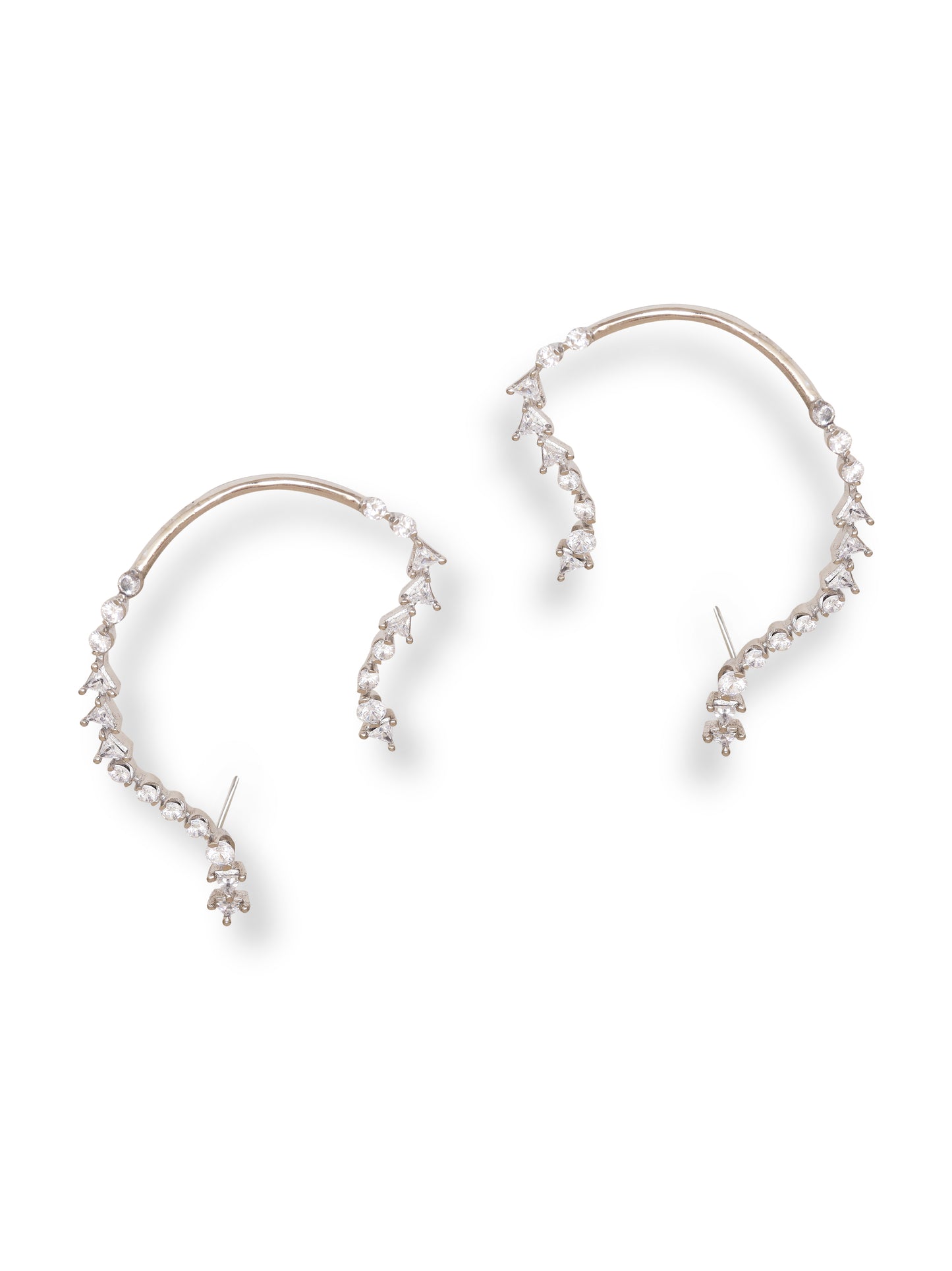 Whimsical Fantasy Earcuff - Silver