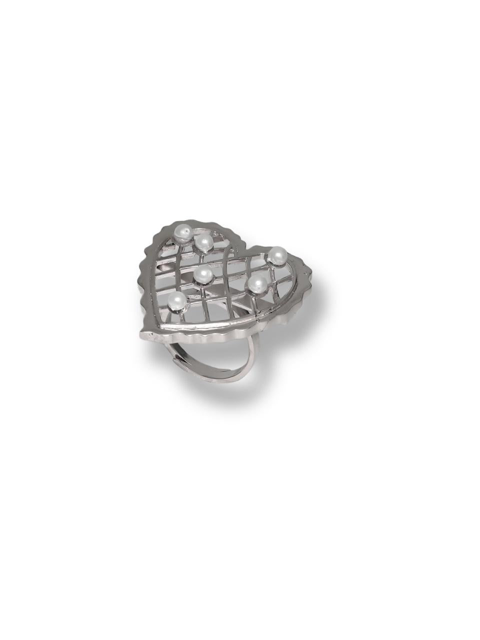 Loves Vow Ring - Silver