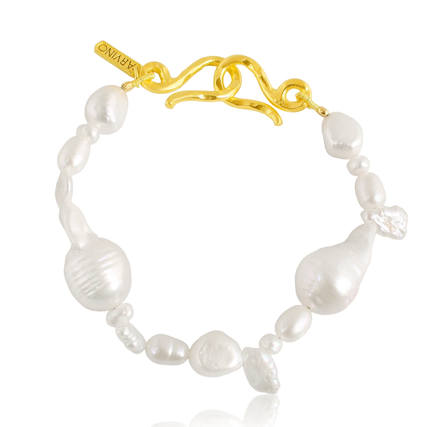 Pratapgari Uneven Pearl Bracelet