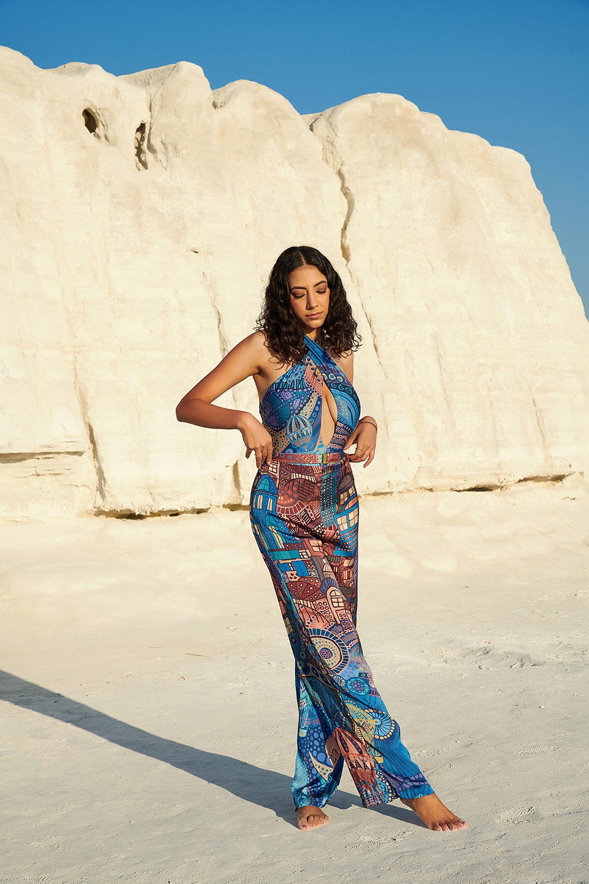 Ophelia Swimsuit with Medusa Pants in Cappadocia - CAPPADOCIA