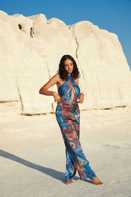 Ophelia Swimsuit with Medusa Pants in Cappadocia - CAPPADOCIA