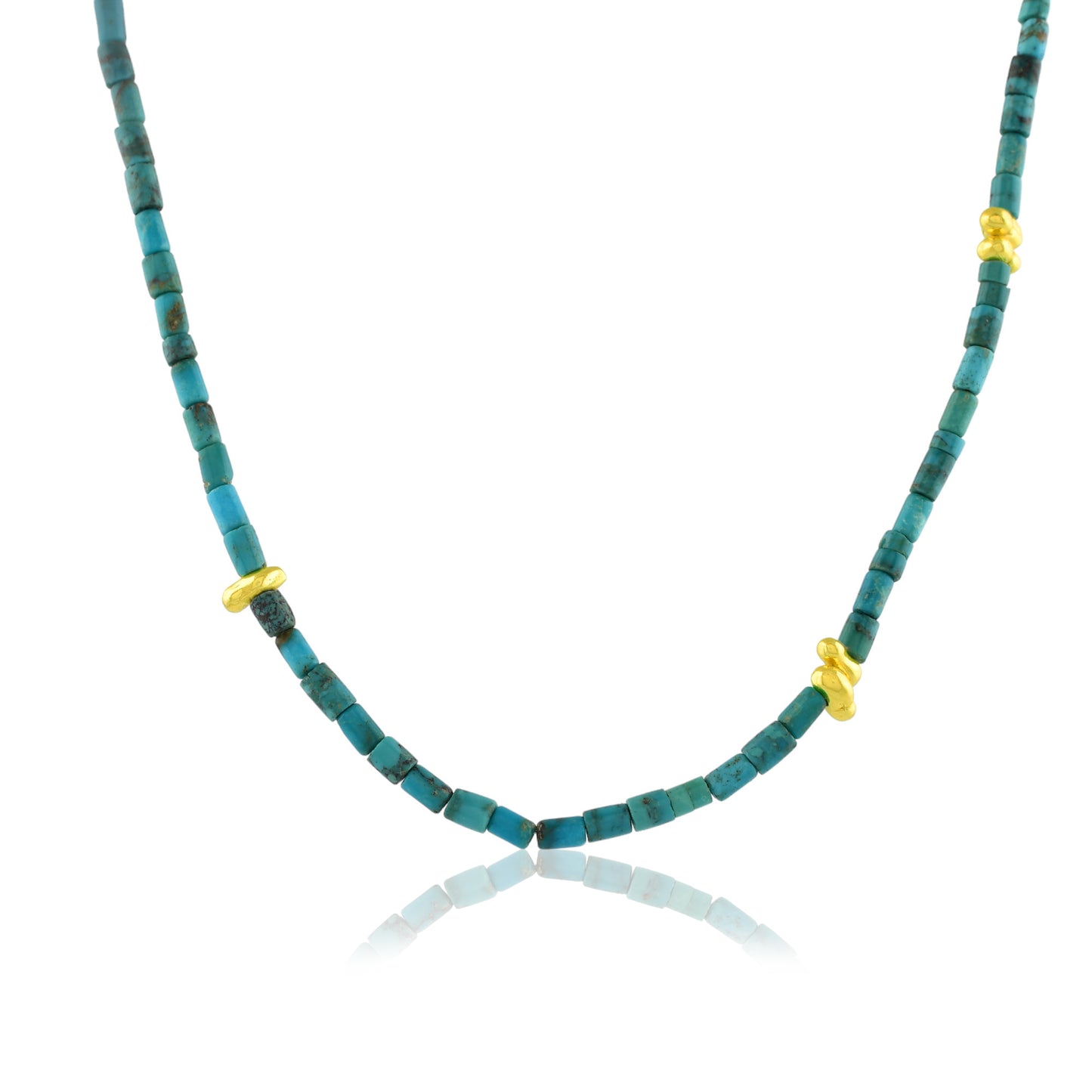 Turquoise Beaded Necklace