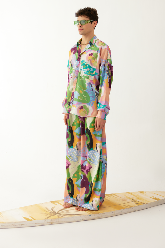 Desmi Beachside Shirt with Evryn Shore Pants Paolozzio