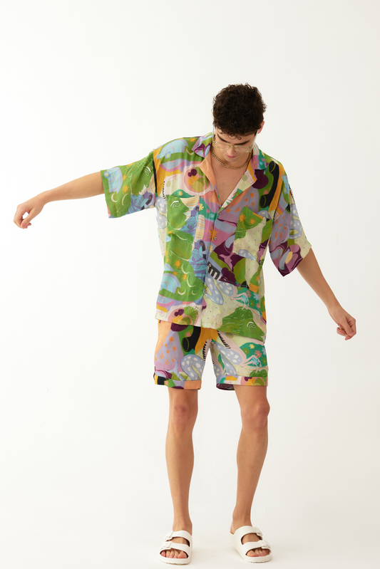 Dromos Resort Shirt with Dromos Resort Shorts Paolozzio