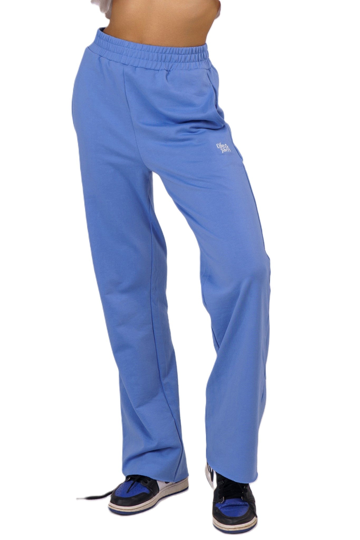 Straight Fit Everyday Lounge Pants - Bubble Blue