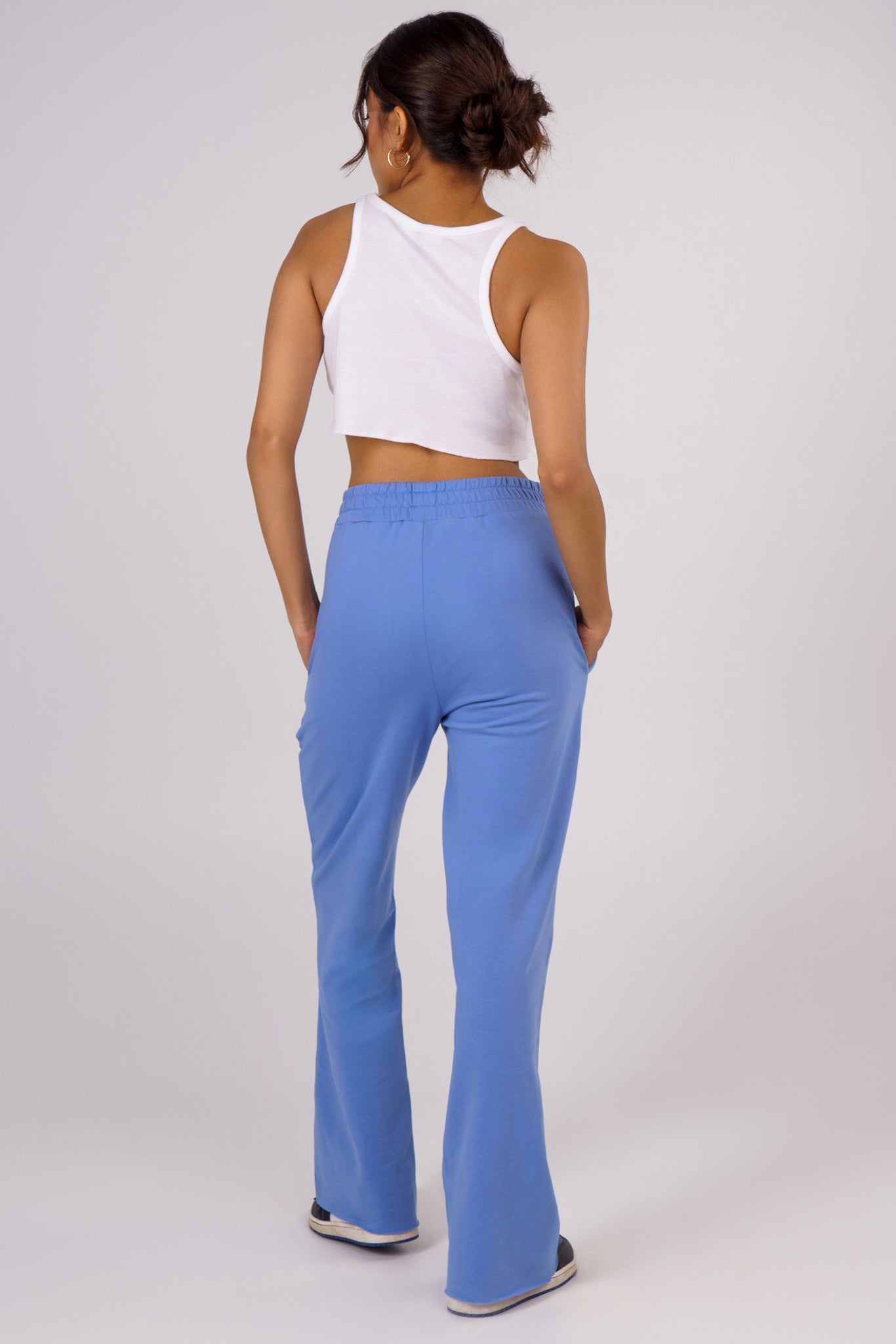 Straight Fit Everyday Lounge Pants - Bubble Blue