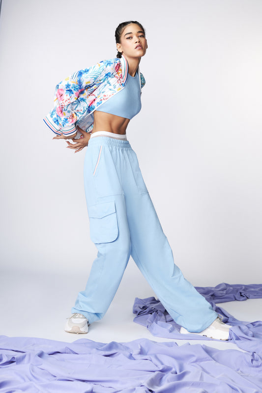 Blossom Blue Trackpants