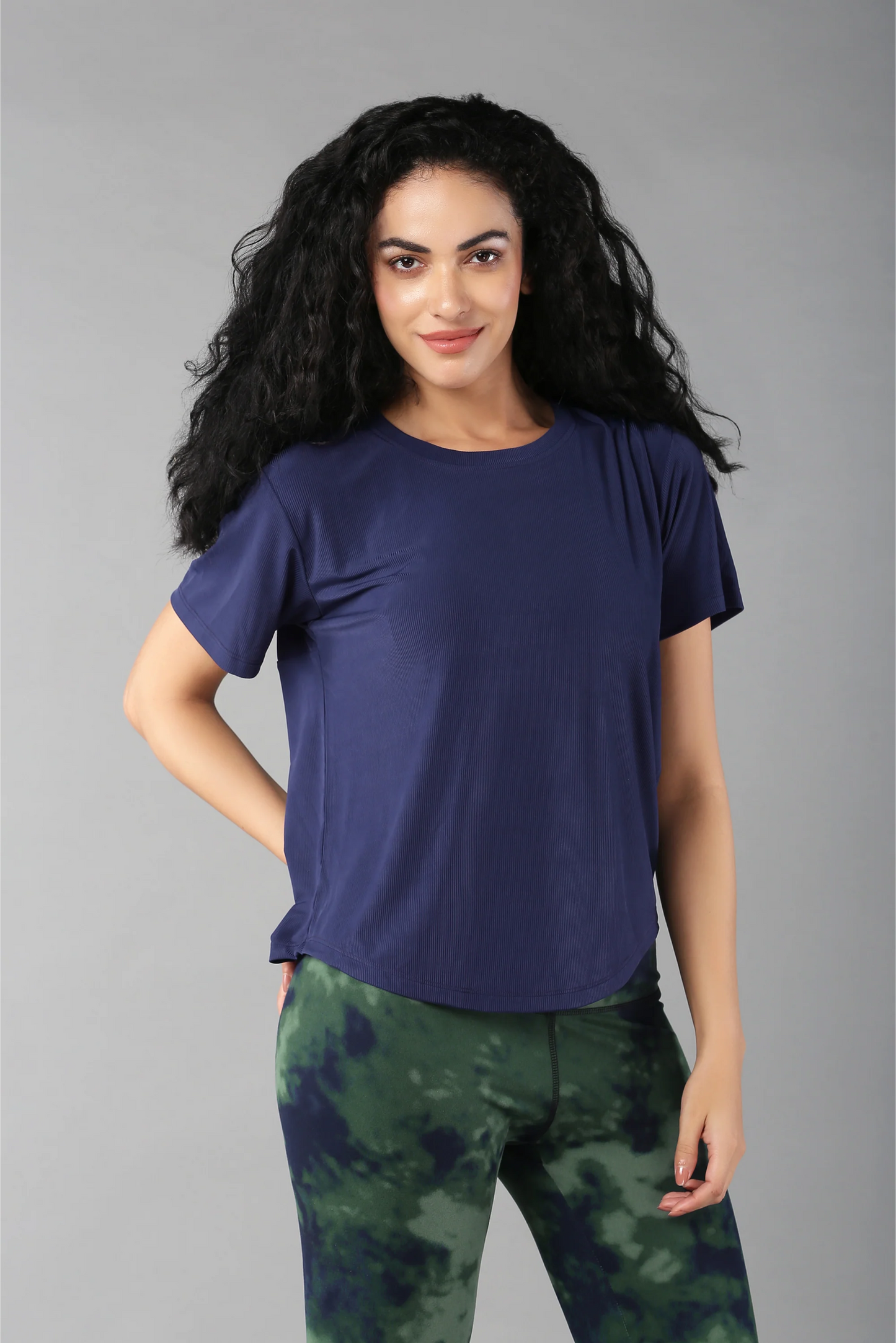 Functional Blue Soft T Shirt