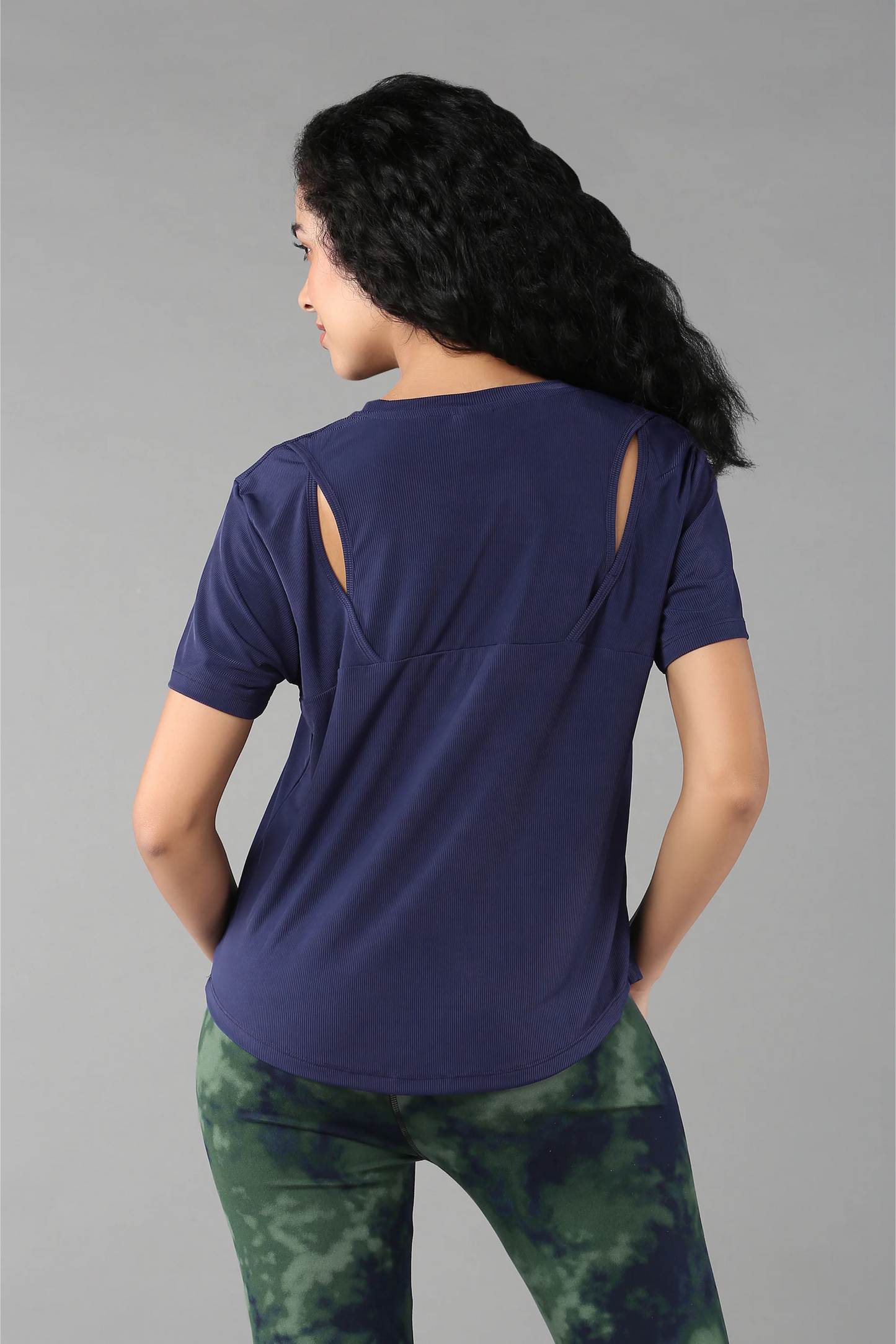 Functional Blue Soft T Shirt