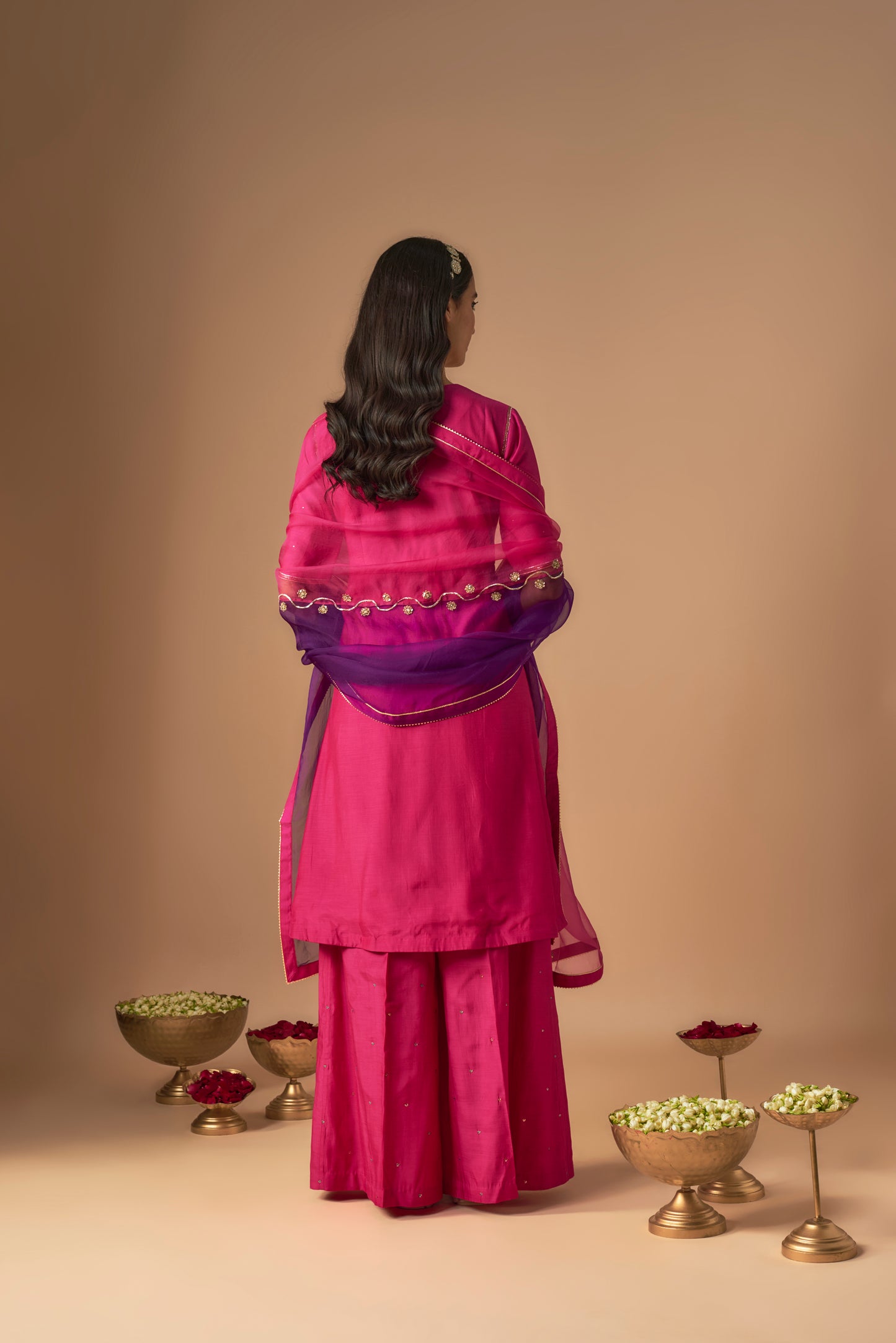 Gulshan Kurta & Sharara set