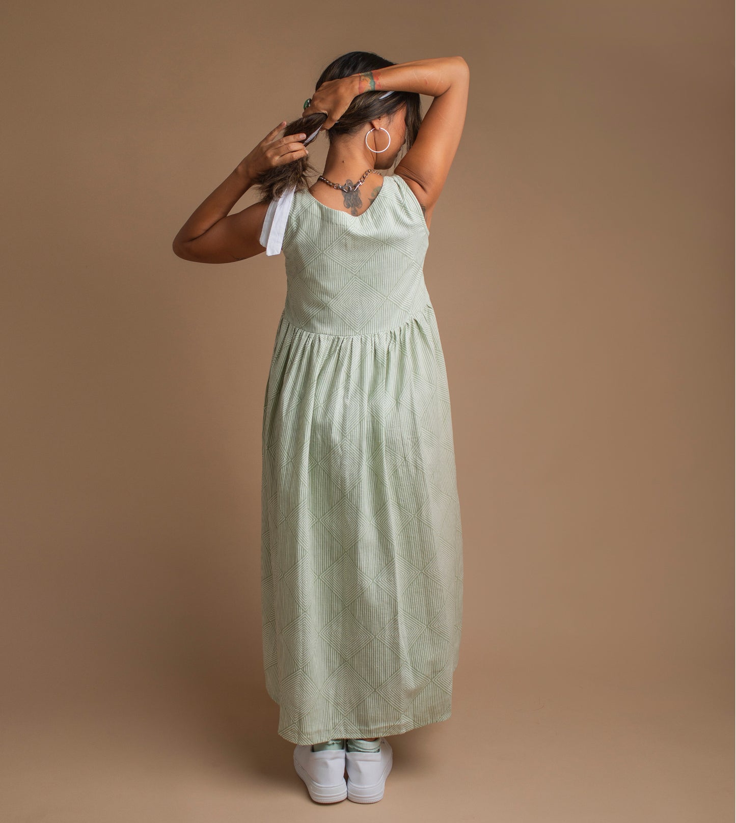 Suki Dress - Green Radiate