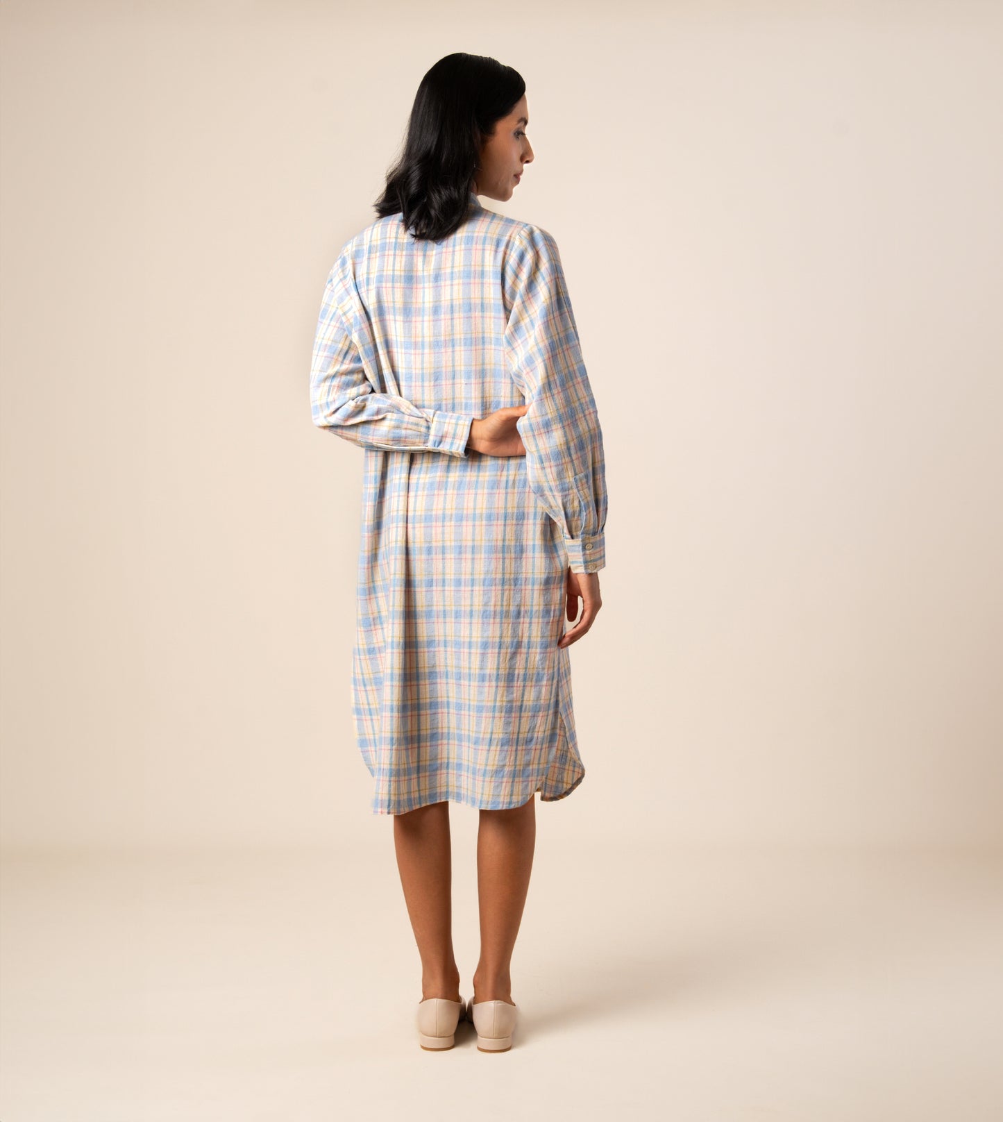 Mariko Dress - Multi Plaid