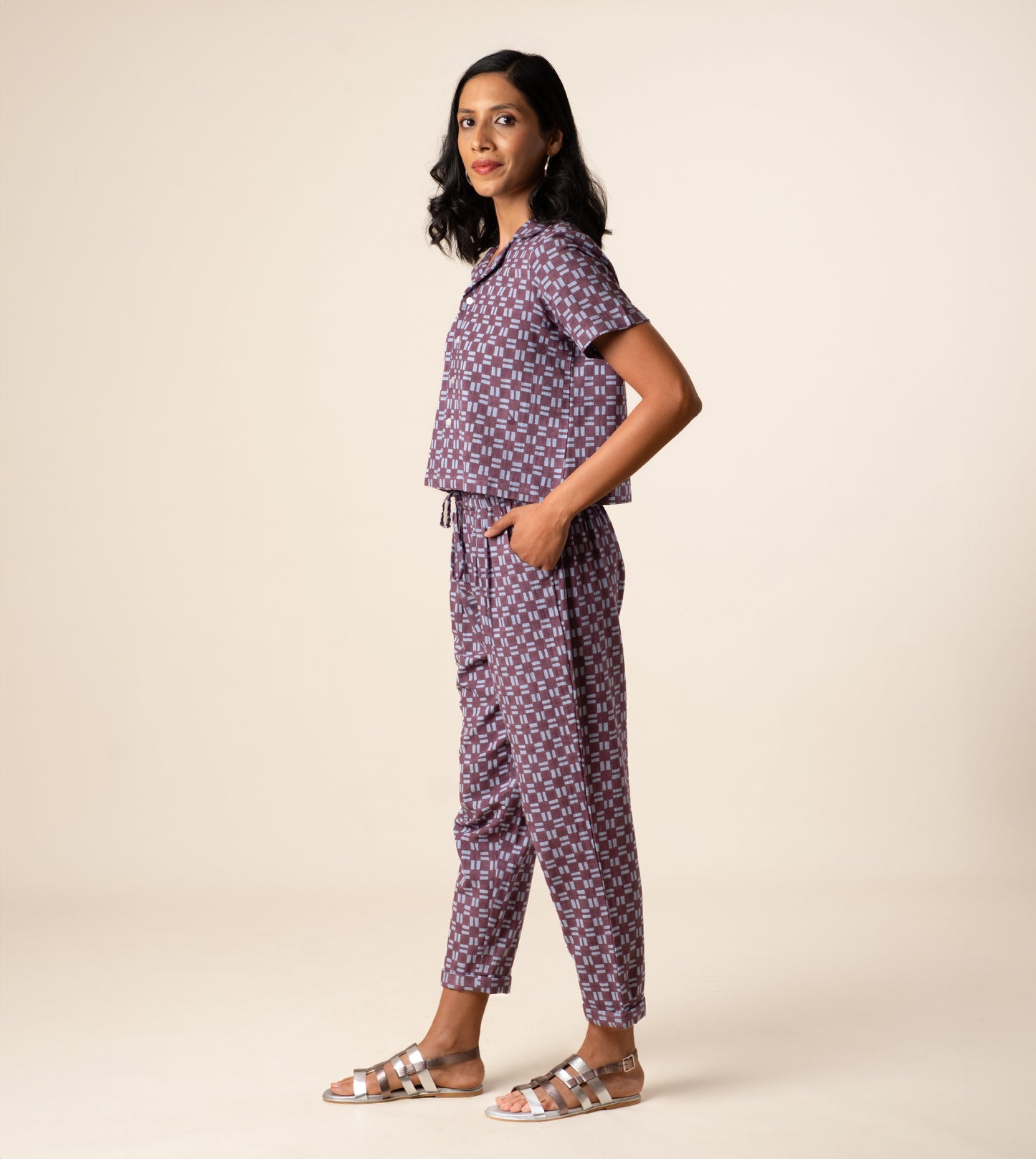 Emiko Pants - Dashing Check