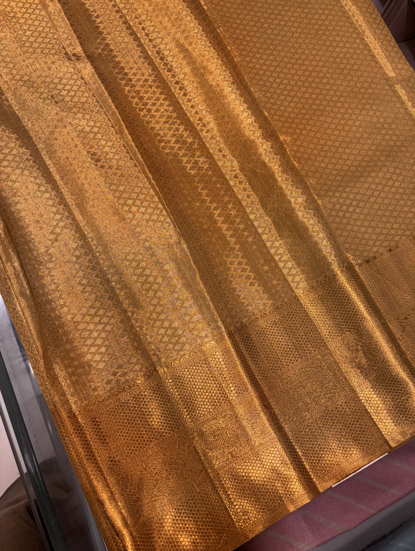 Silk Tissue Kanjeevaram saree