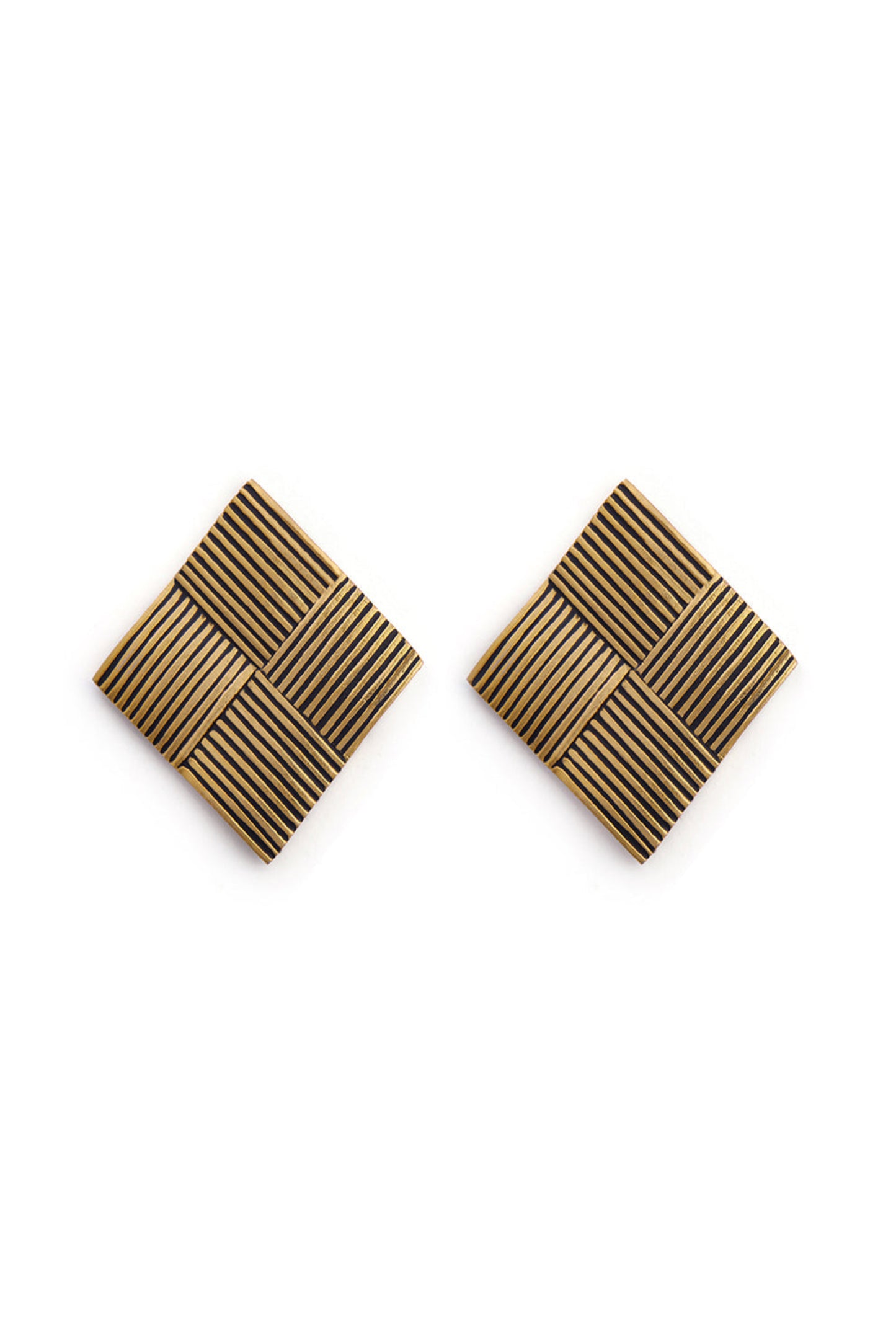 Textured Square Studs