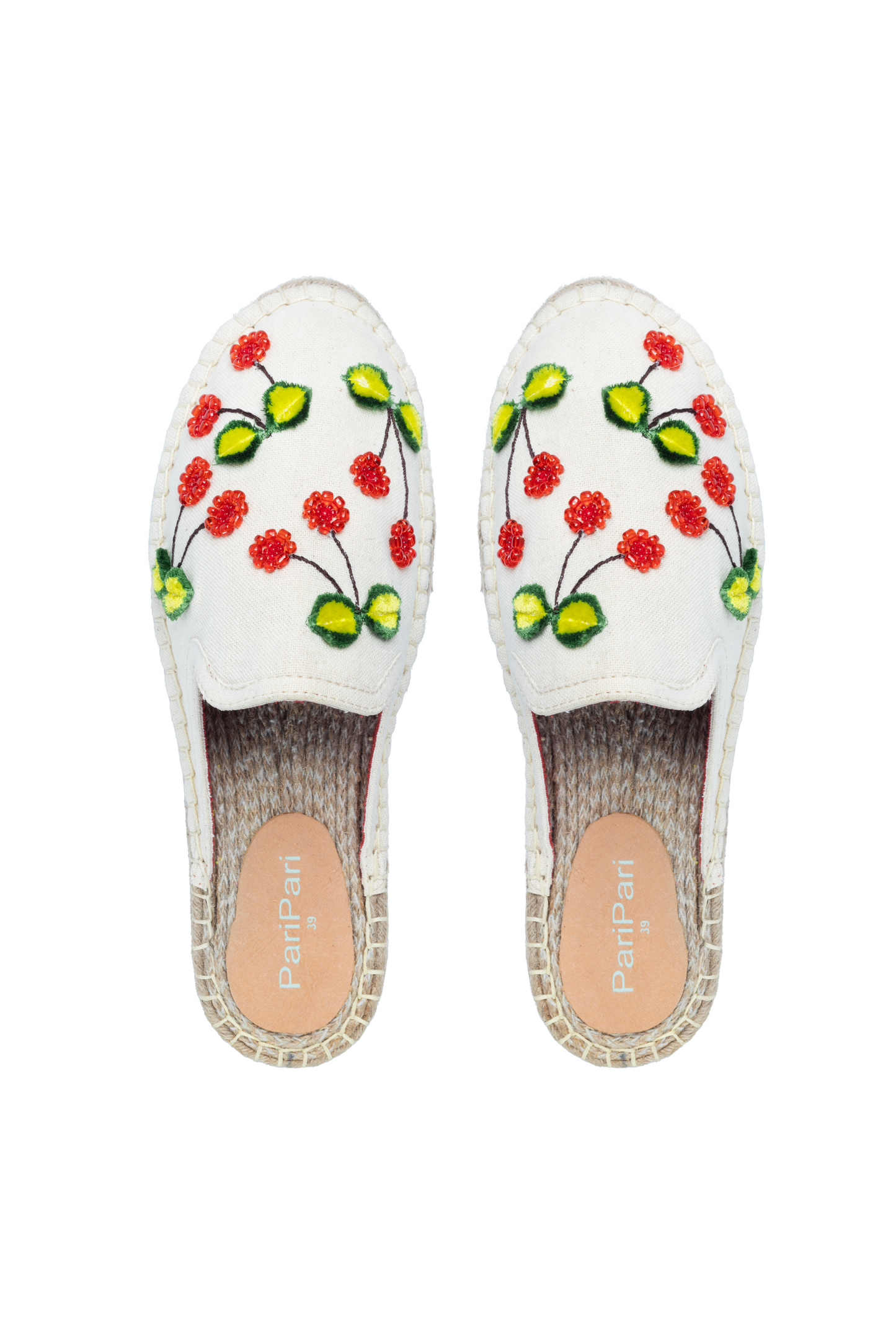 Mon Cherie Espadrilles Off White Platform