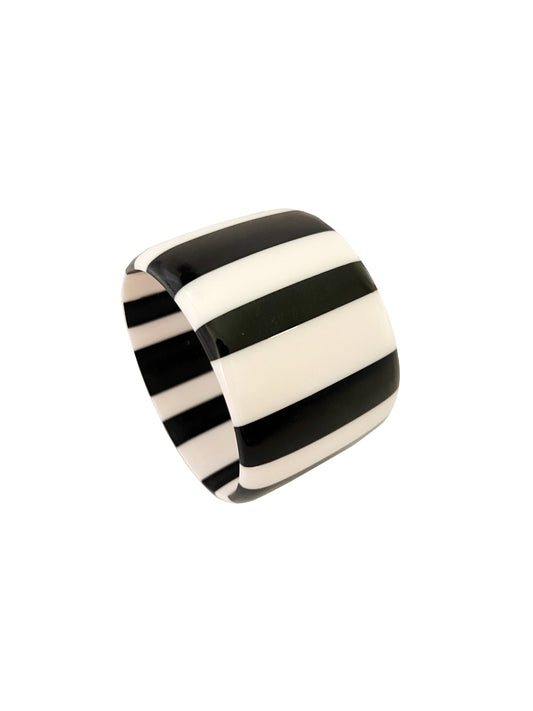 Ivory Stripe Bangles