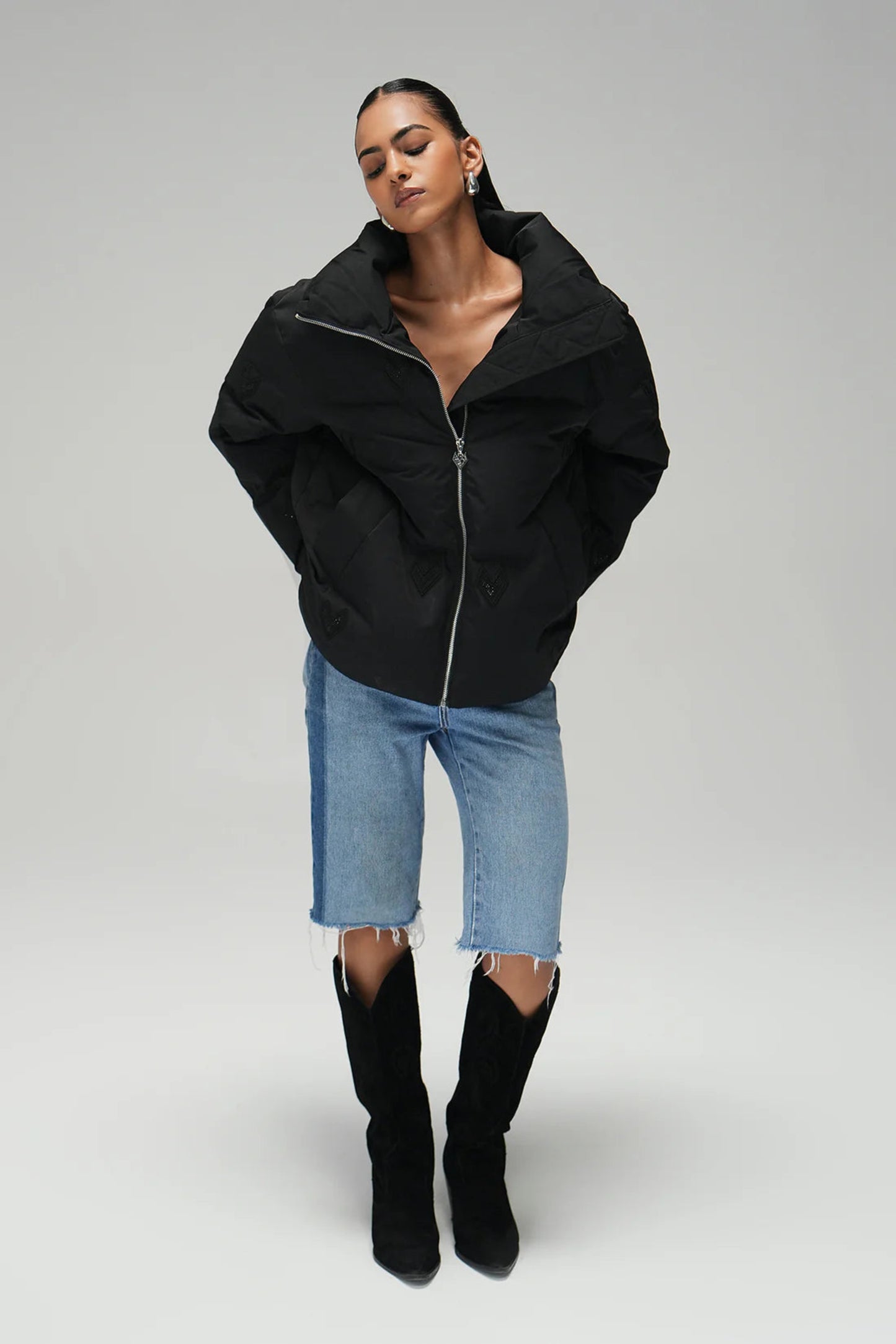 Bomber jacket - black