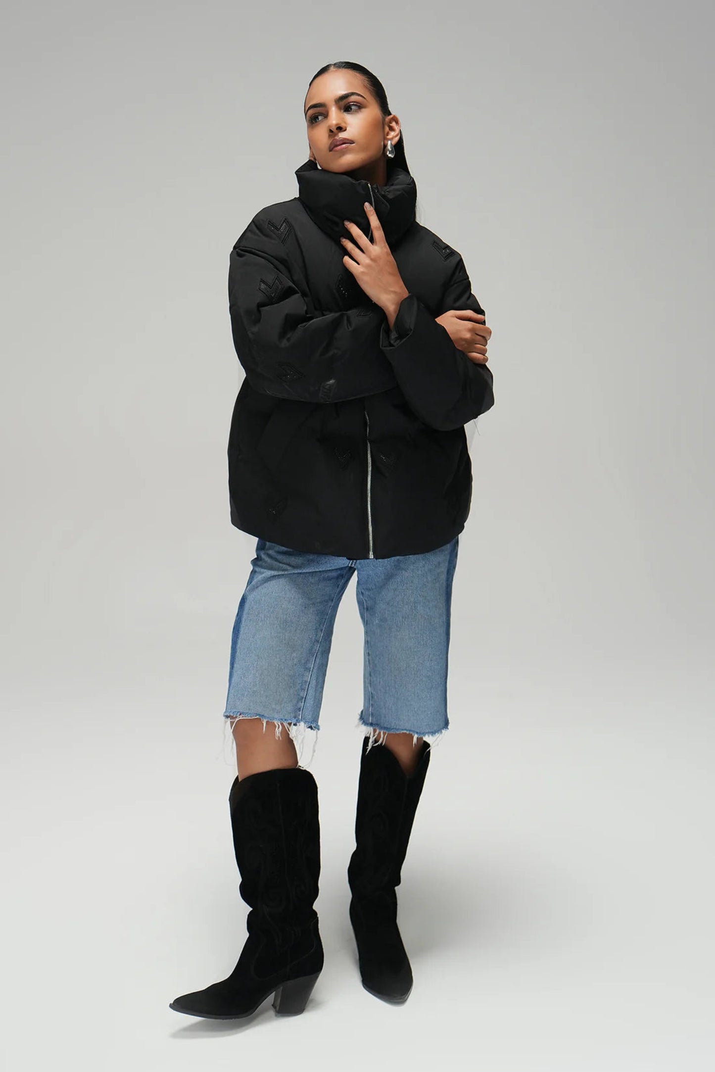 Bomber jacket - black