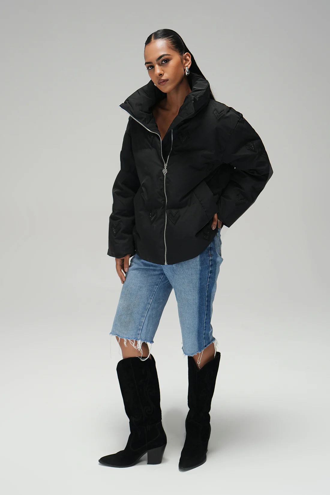 Bomber jacket - black