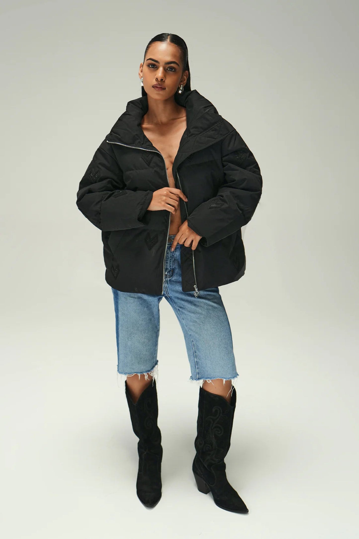 Bomber jacket - black