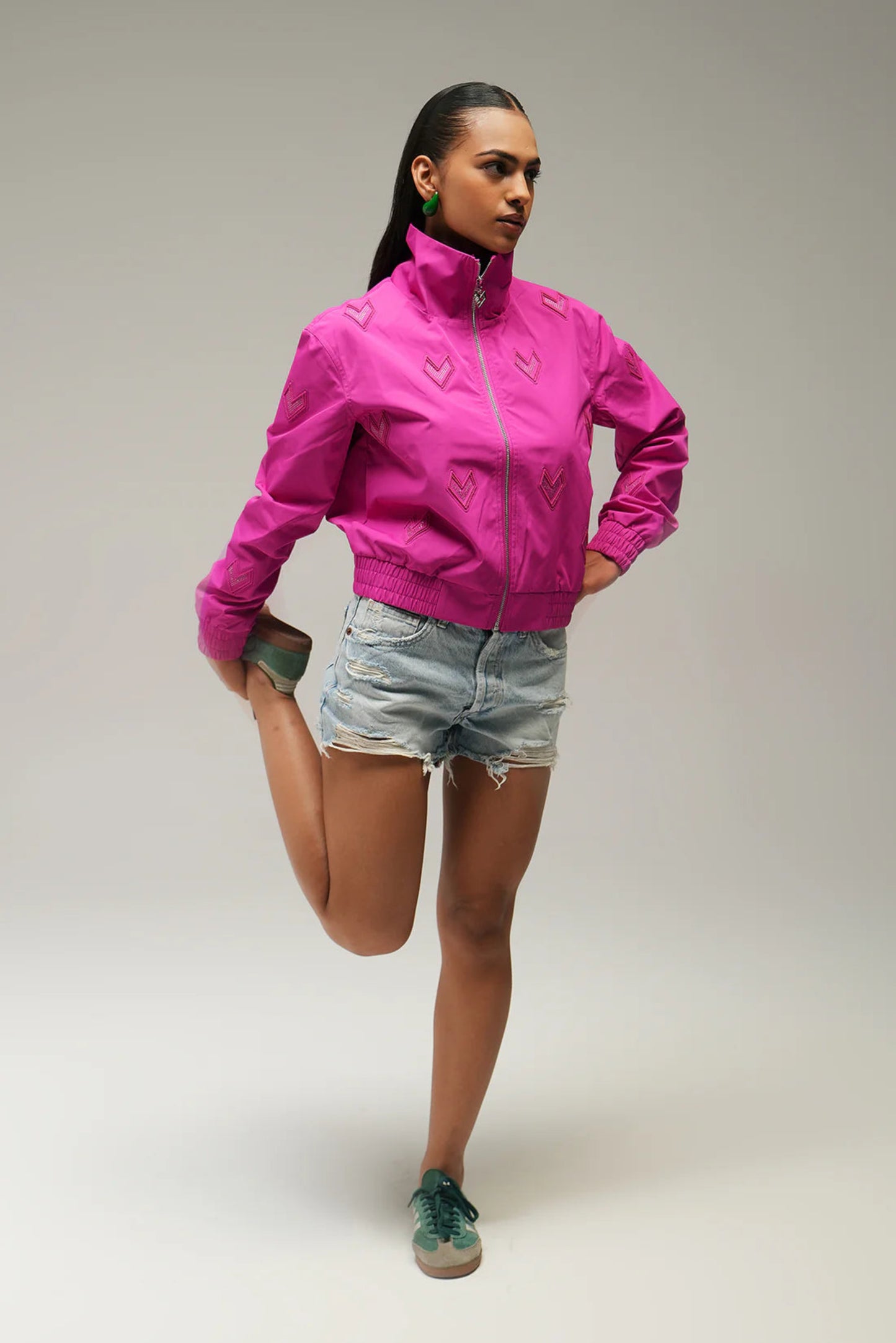 Jacket - hot pink