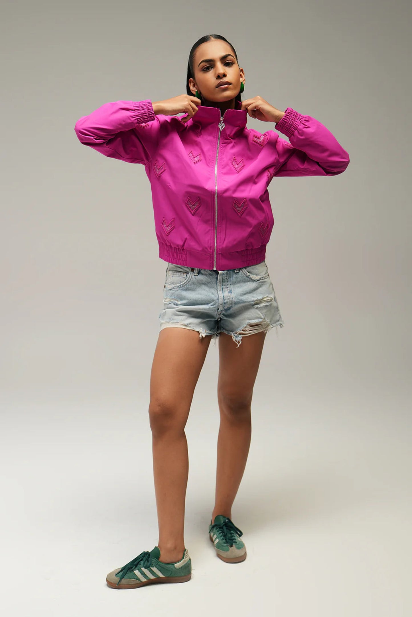 Jacket - hot pink