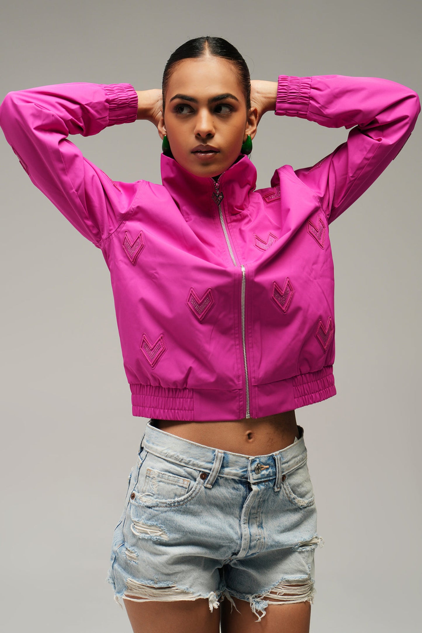 Jacket - hot pink