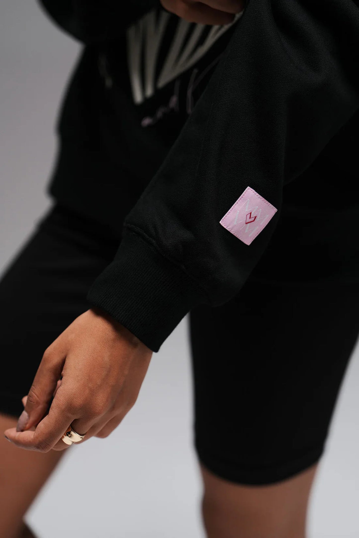 Full length sweatshirt - black