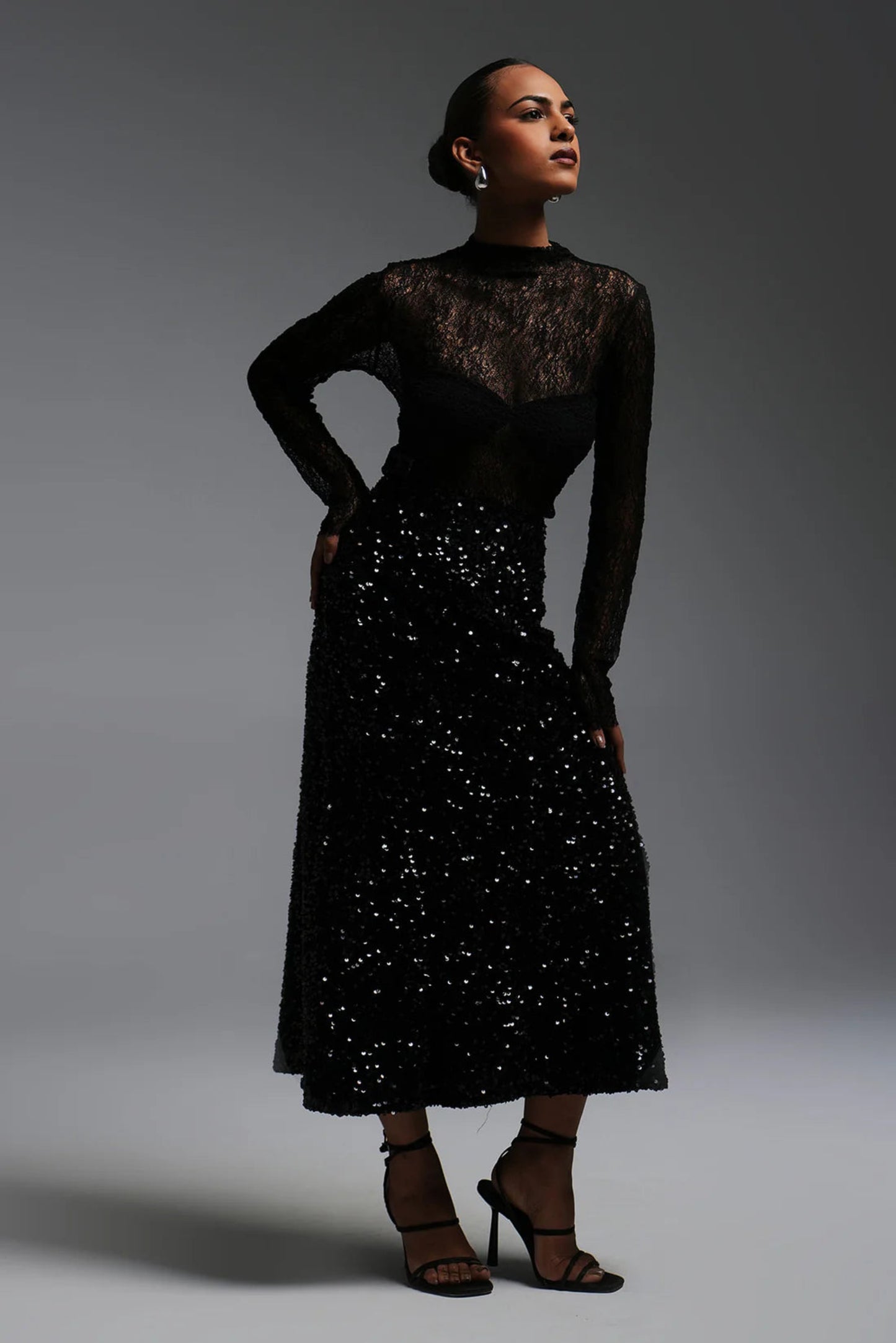 Mesh top - black