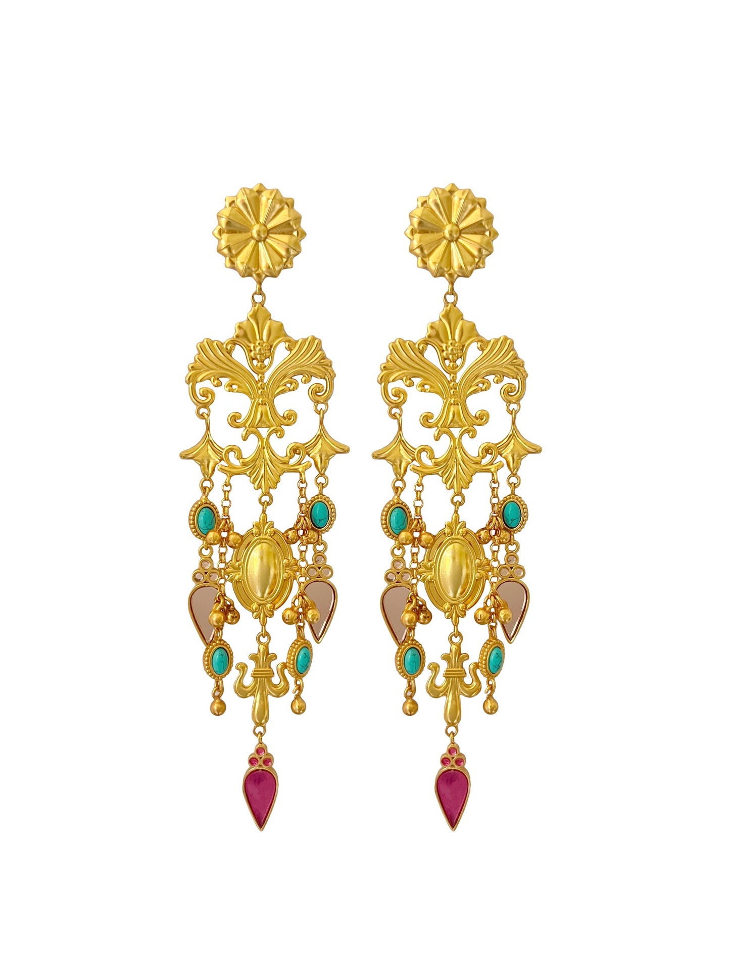 Maharani Melange Danglers