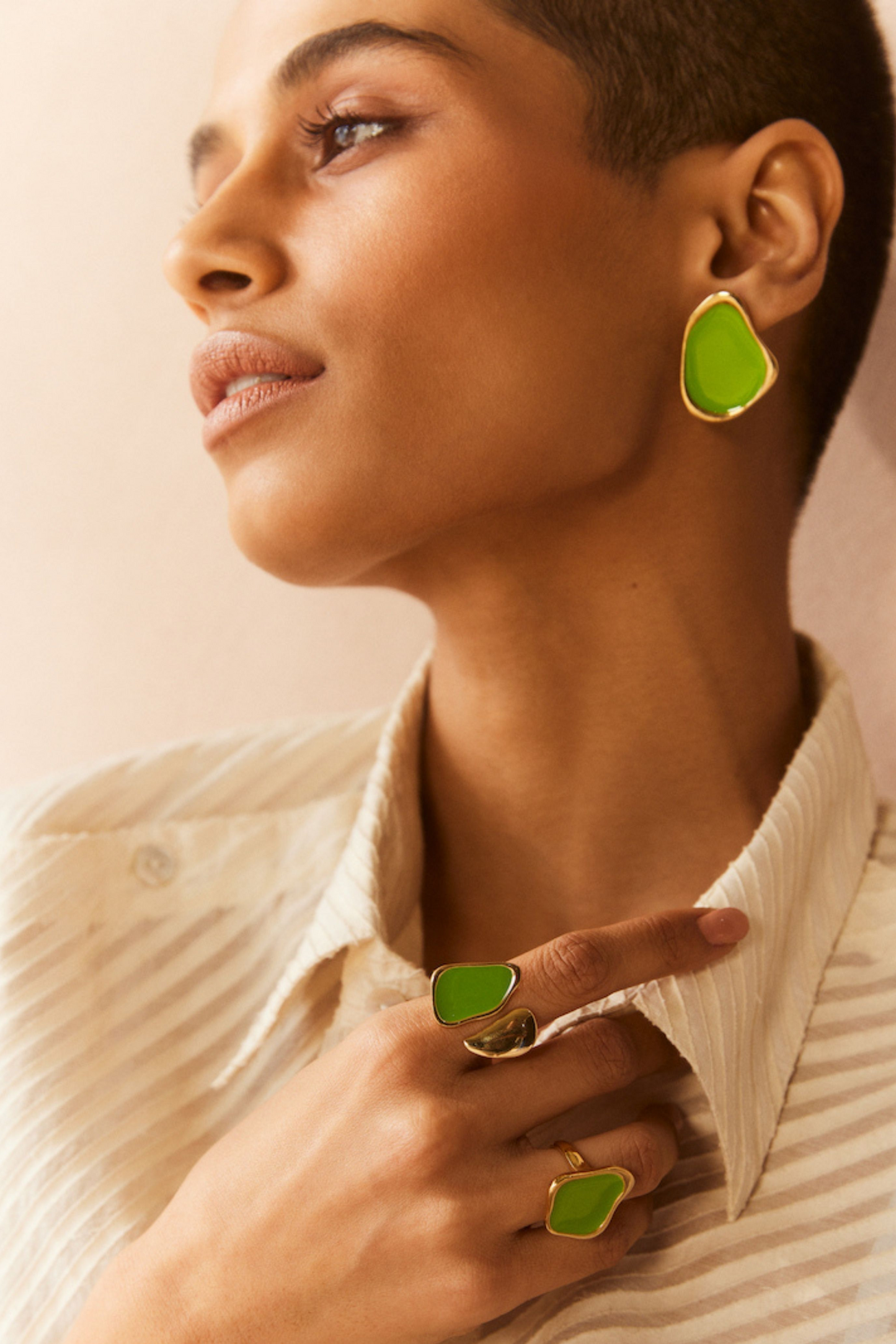 Miami Earrings - Green