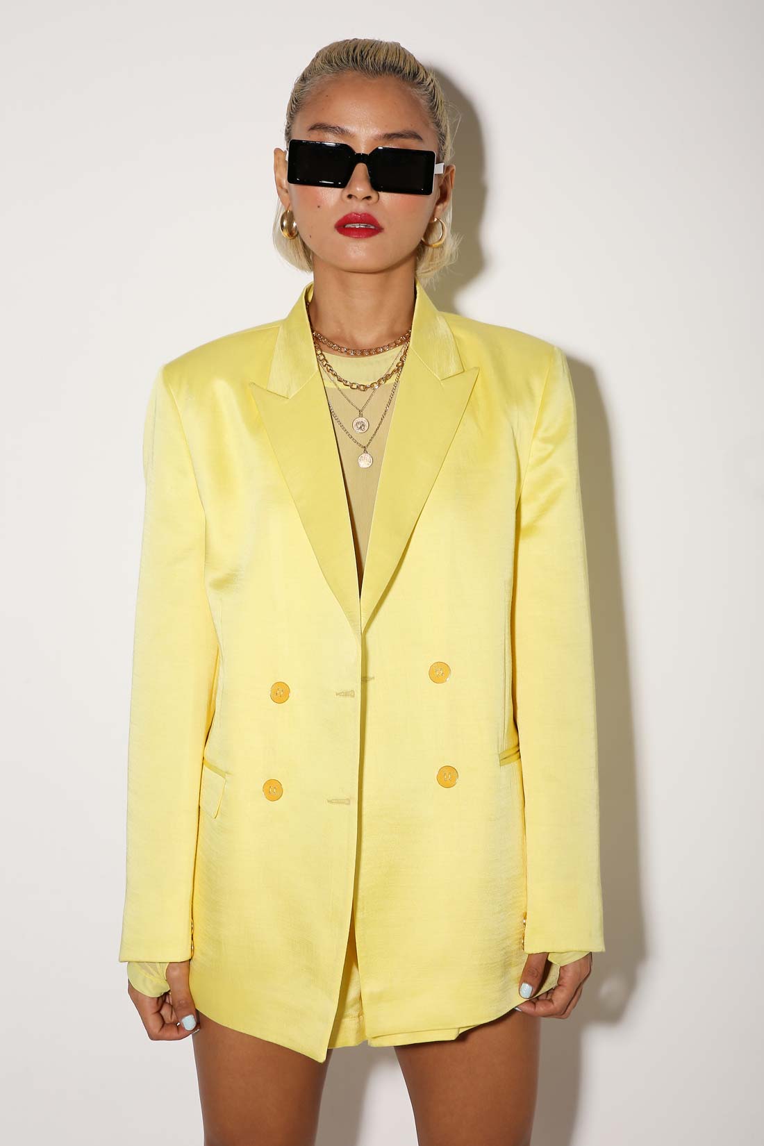 Moxie blazer - Boxy Blazer - Yuzu