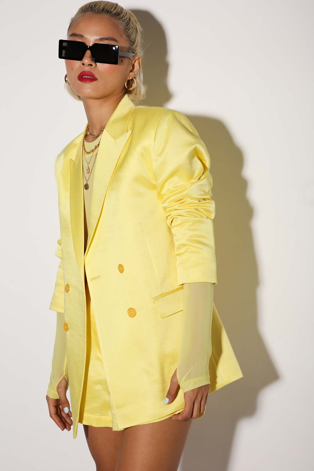 Moxie blazer - Boxy Blazer - Yuzu