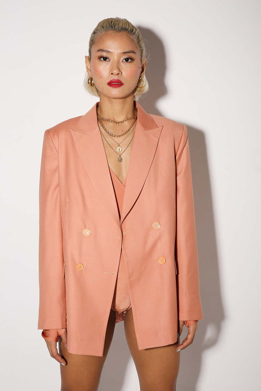 Moxie blazer - Boxy Blazer - Not nude