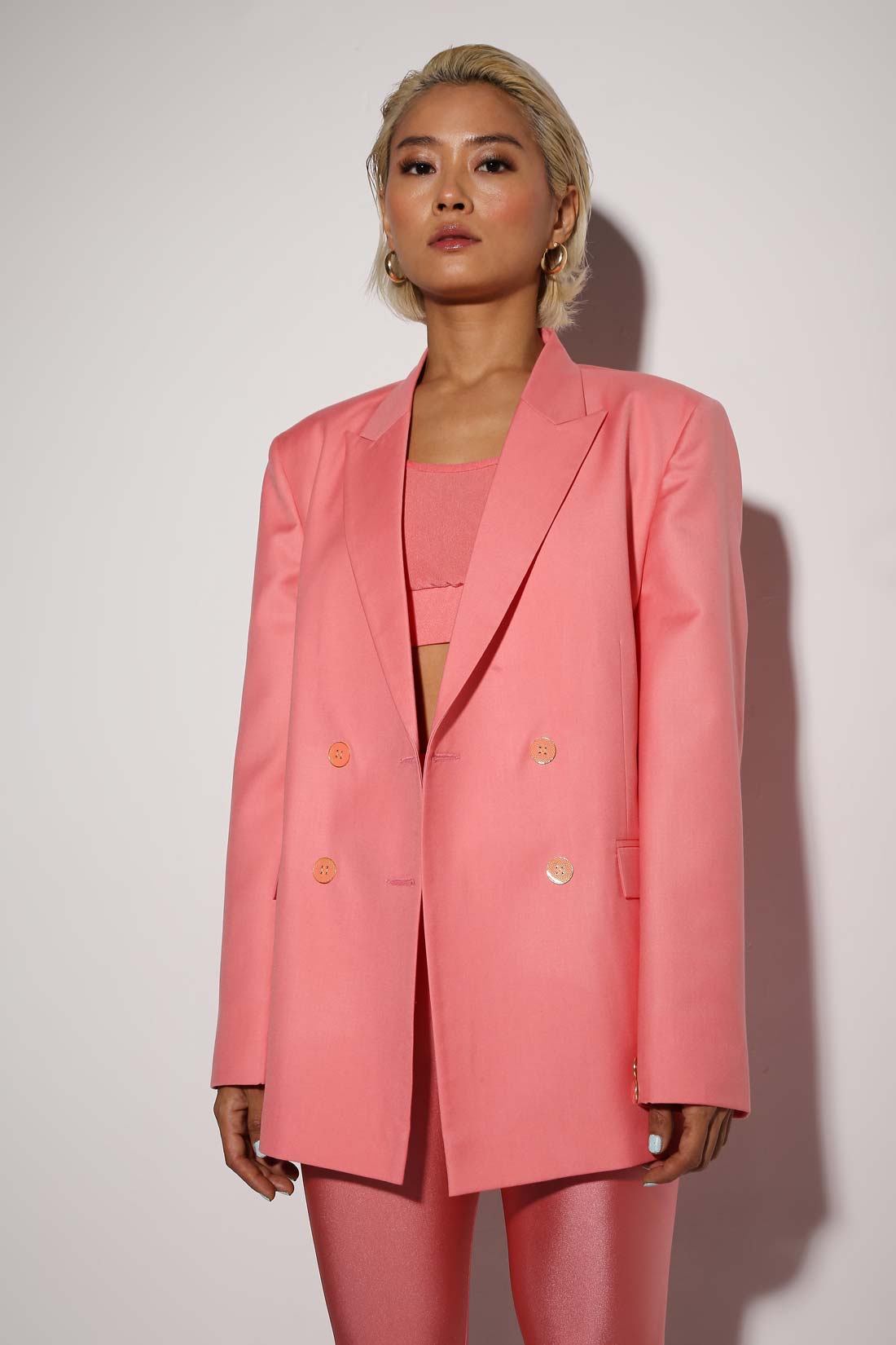 Moxie blazer - Boxy Blazer - Pomelo pink