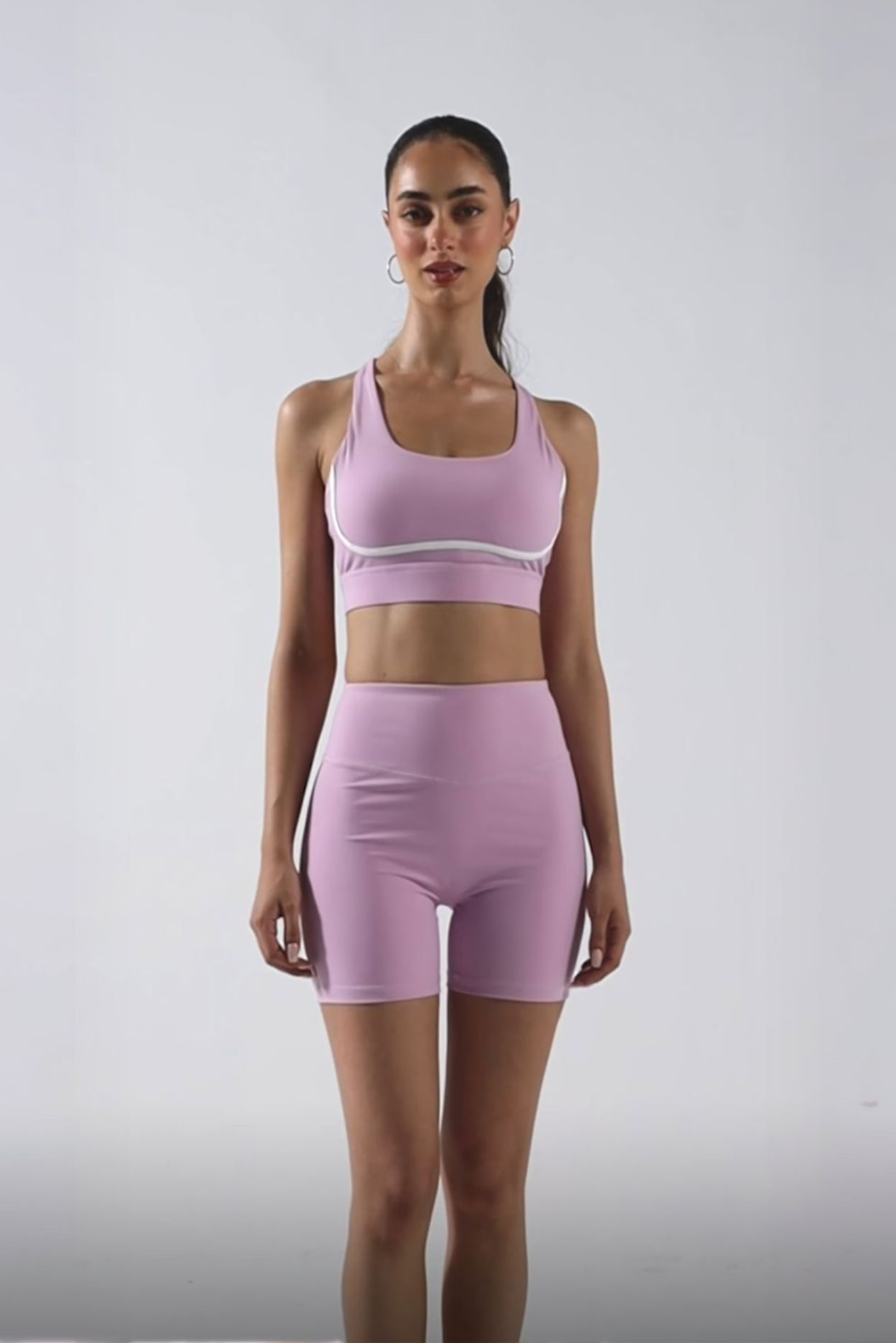 Noa Sports Bra - Parfait Pink