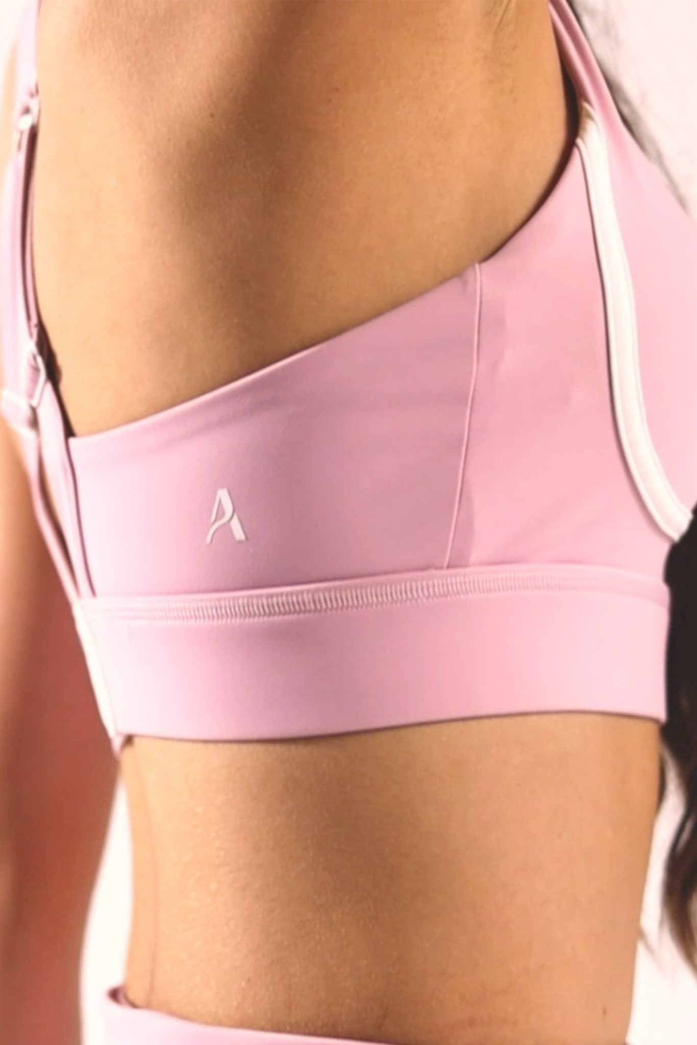 Noa Sports Bra - Parfait Pink