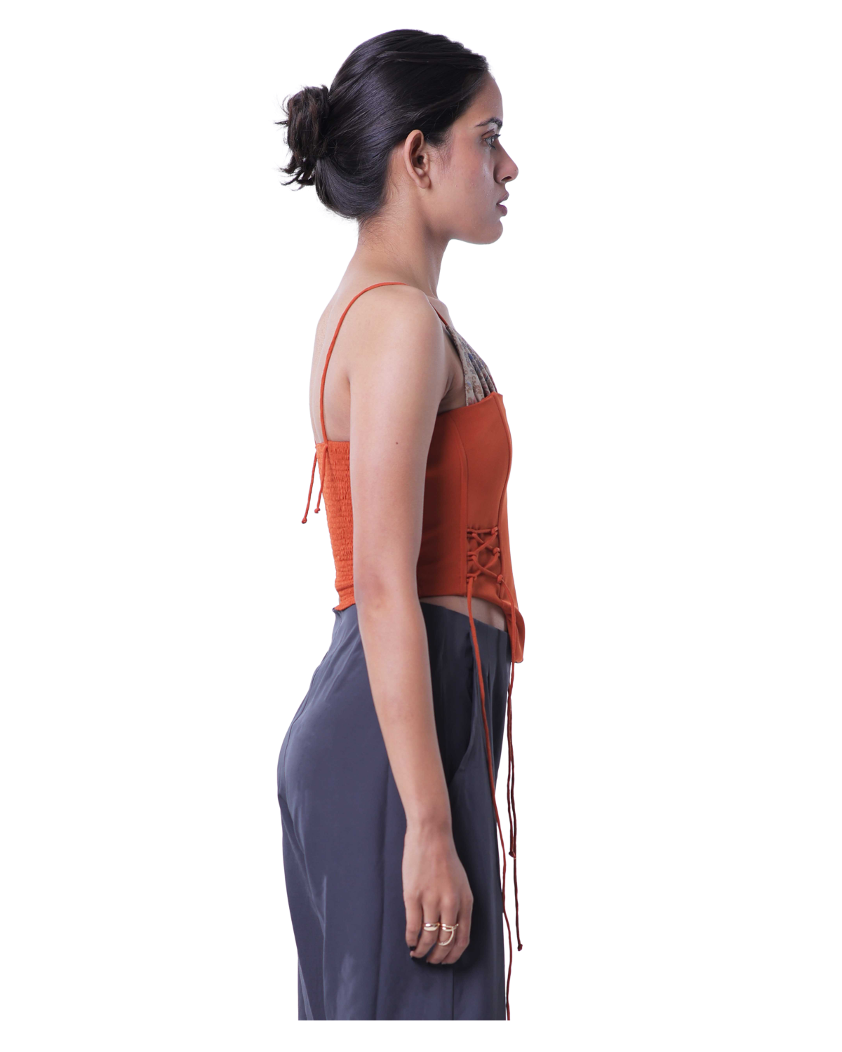 Bunny Ears Corset - Rust